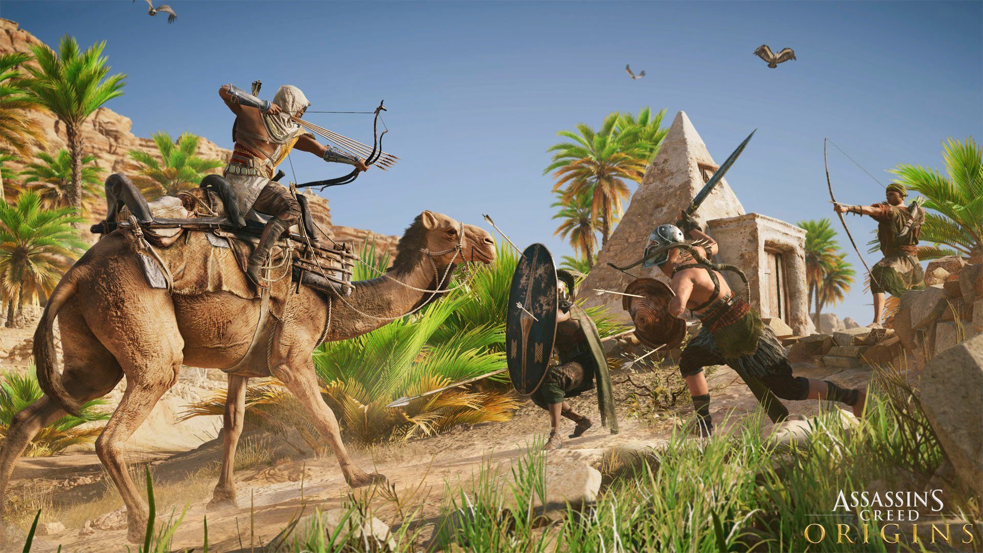 Creed Origins Compilation UBISOFT Odyssey 4 Assassin's PlayStation +