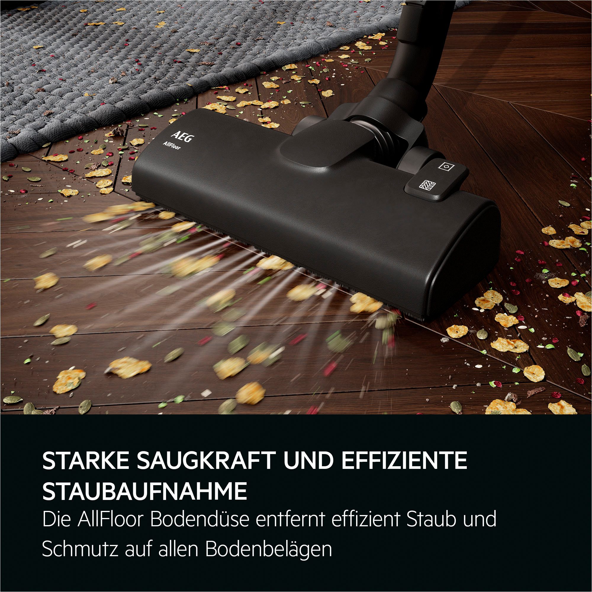 AEG 5000 Staubsauger mit Beutel AB51C1DR5B