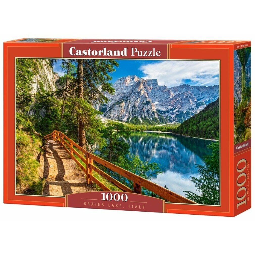 Castorland Puzzle Puzzle Pragser Wildsee, Italien 1000 Teile, Puzzleteile günstig online kaufen