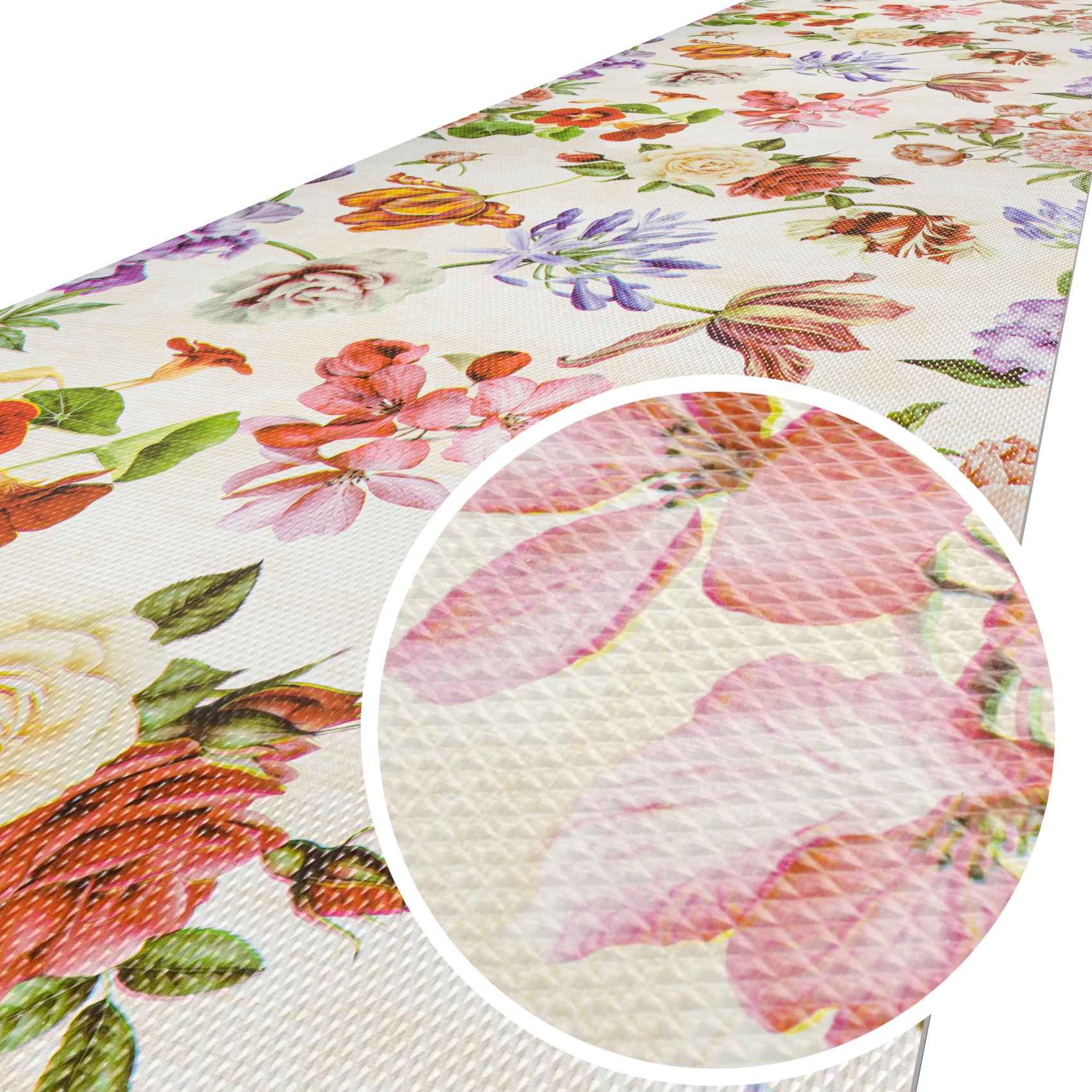 ANRO Küchenläufer MIRZA Hochwertig abwischbar Flurläufer Teppichläufer, Eck günstig online kaufen