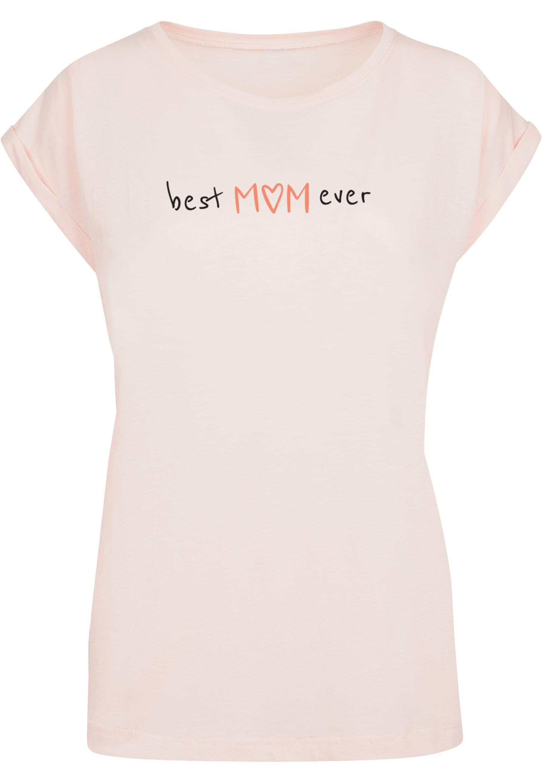 T-Shirt Merchcode mom Mothers ever Damen Best (1-tlg) Day - Ladies T-Shirt