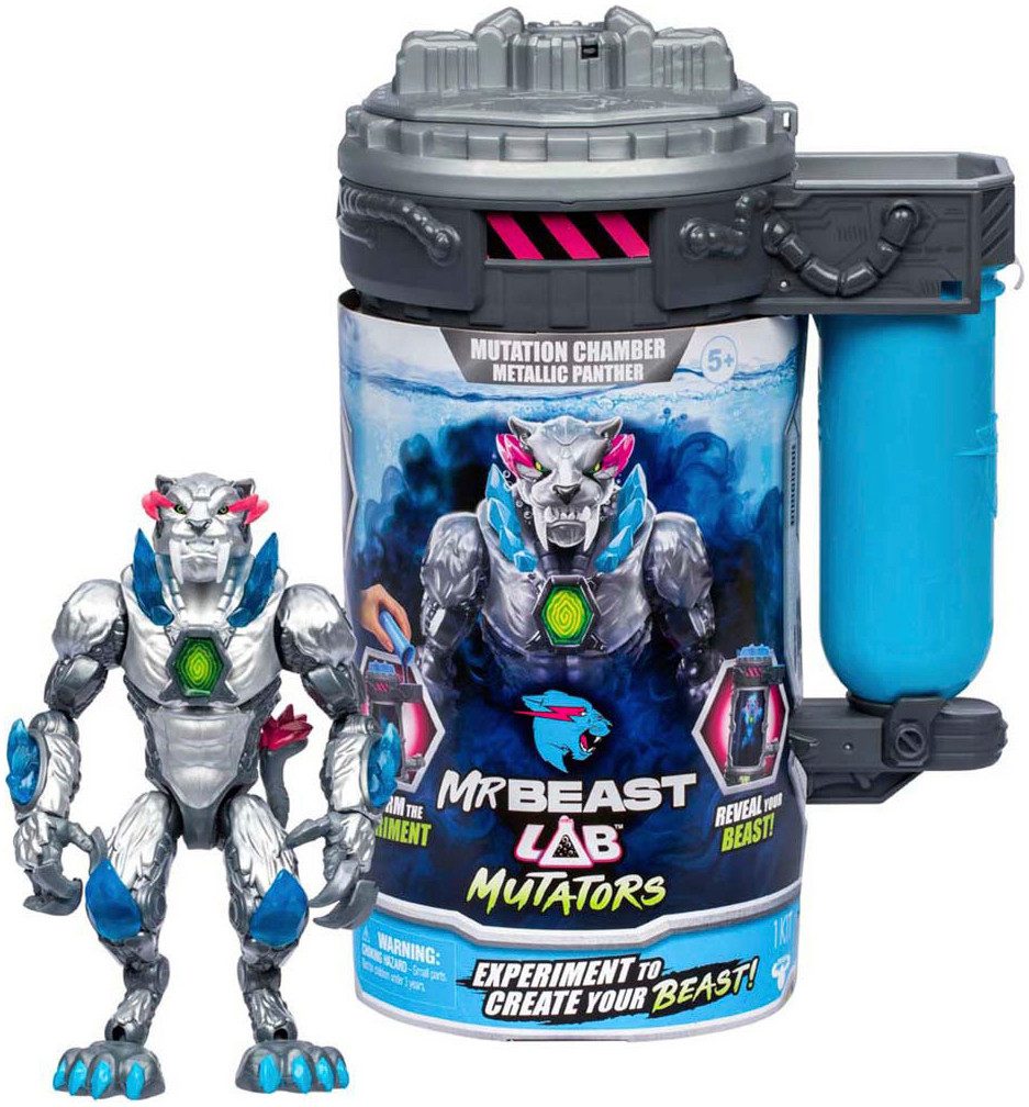 Spielfigur MrBeast Lab Mutato: Metalic Panther