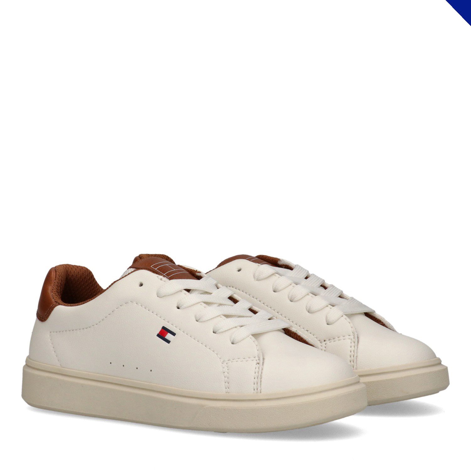 Tommy Hilfiger Sneaker Schnürschuh, Halbschuh Retro Sneaker mit Logoverzierung