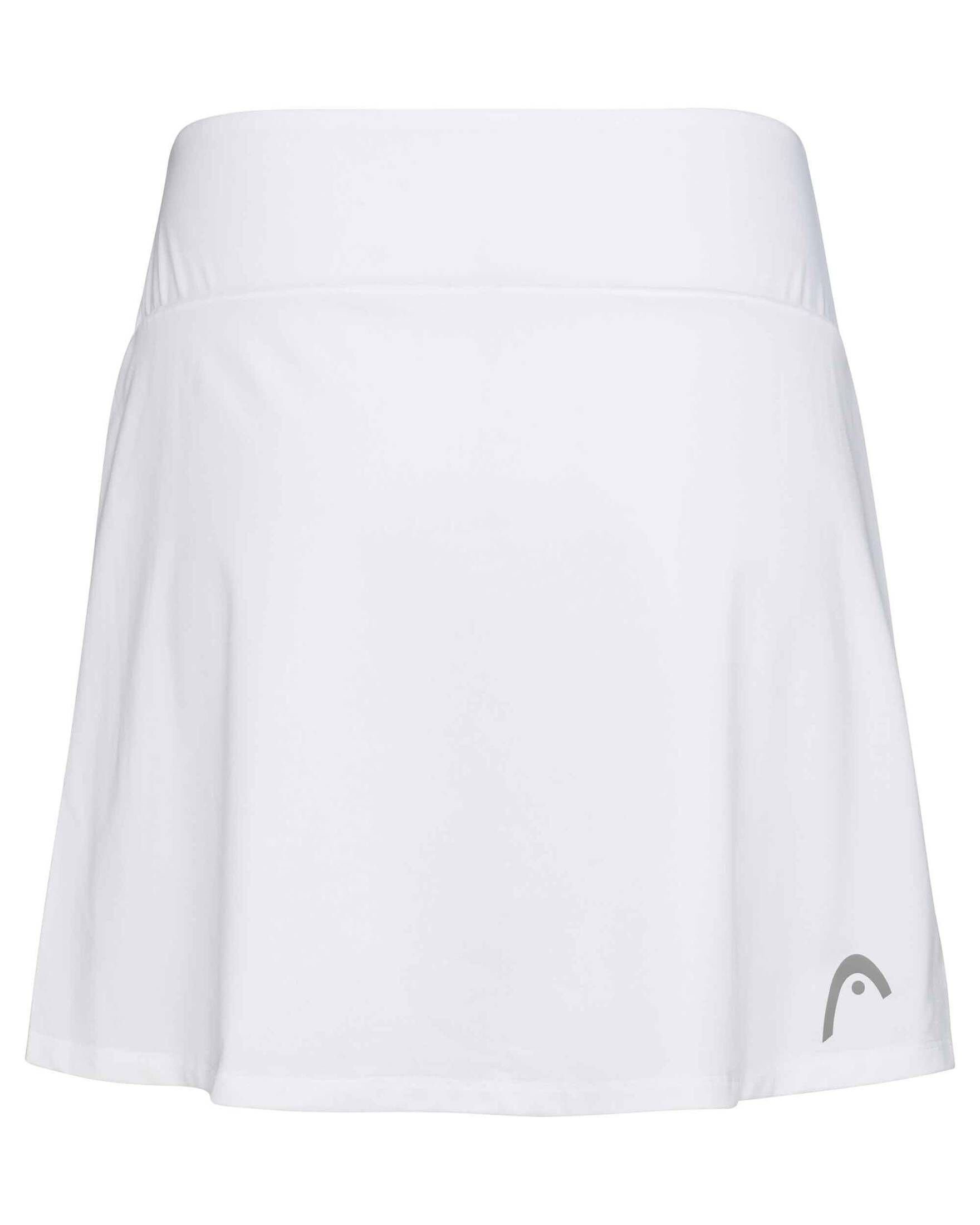 Head Tennisrock Damen Tennisrock BASIC CLUB (1-tlg) (100) W LONG weiß SKORT