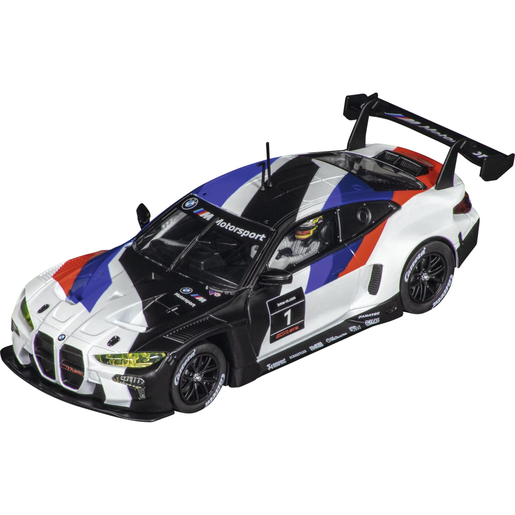 Carrera® Rennbahn-Auto Carrera HYBRID BMW M4 GT3 "BMW M Motorsport, No.1", Rennwagen