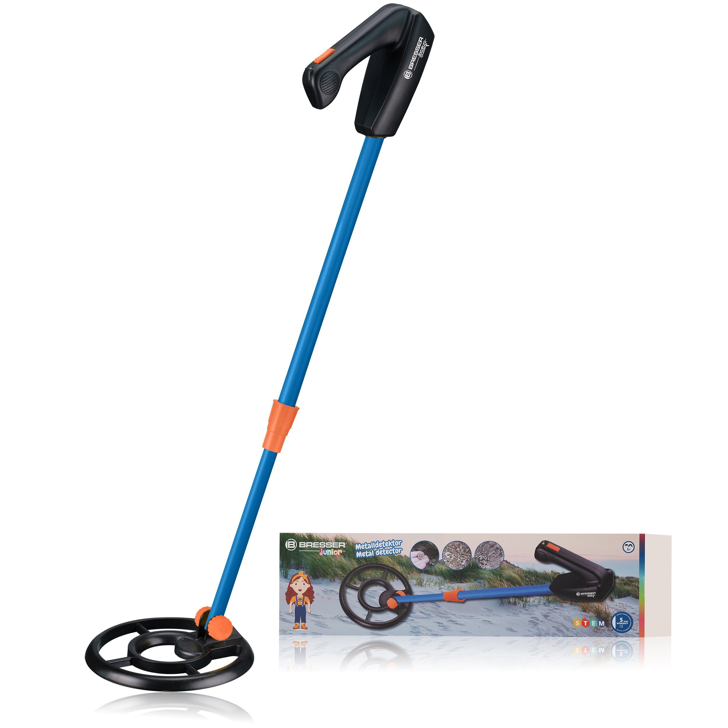 BRESSER junior Metalldetektor BRESSER JUNIOR Metalldetektor für Kinder