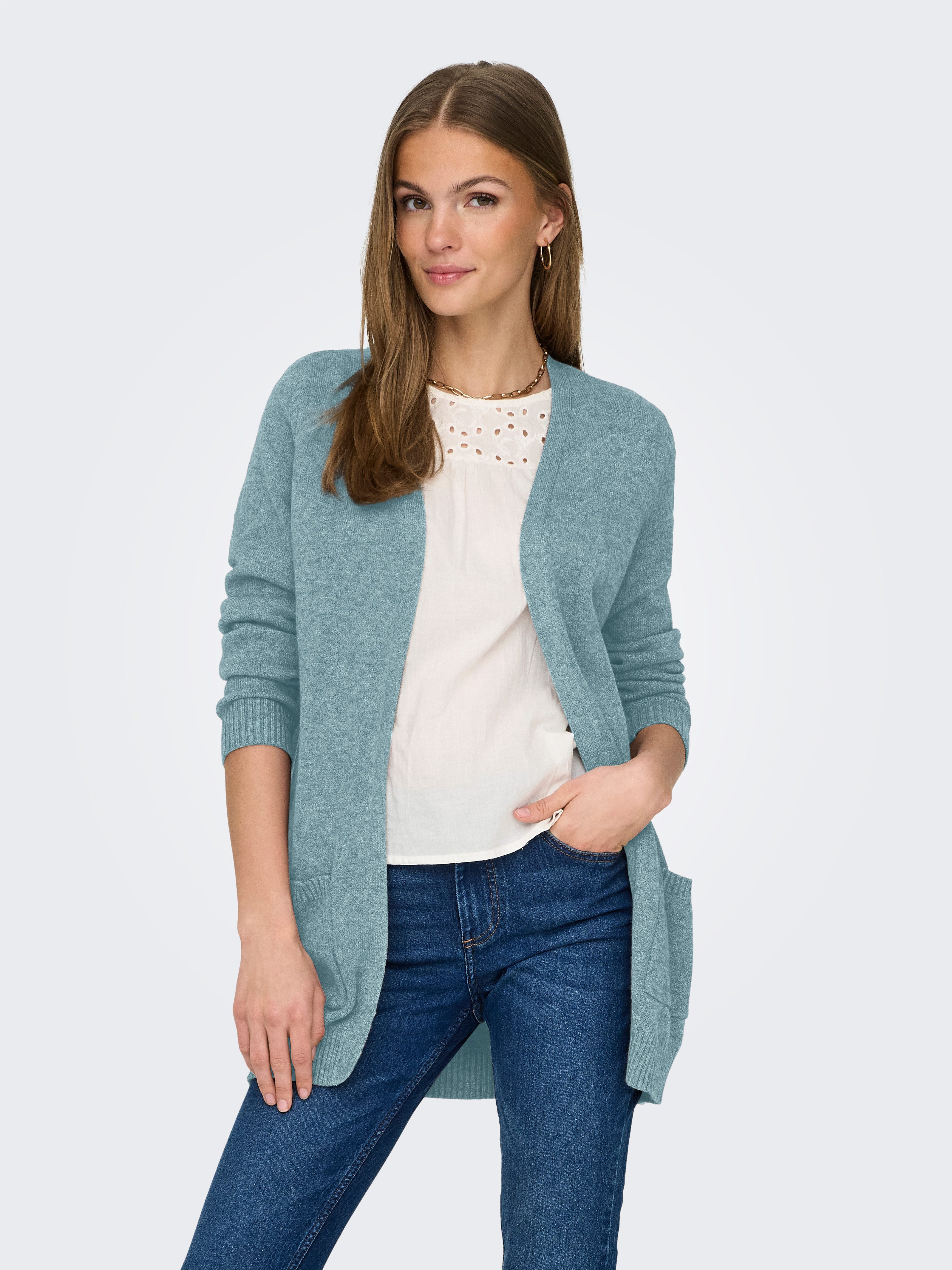 ONLY Strickjacke ONLLESLY L/S OPEN CARDIGAN KNT NOOS günstig online kaufen