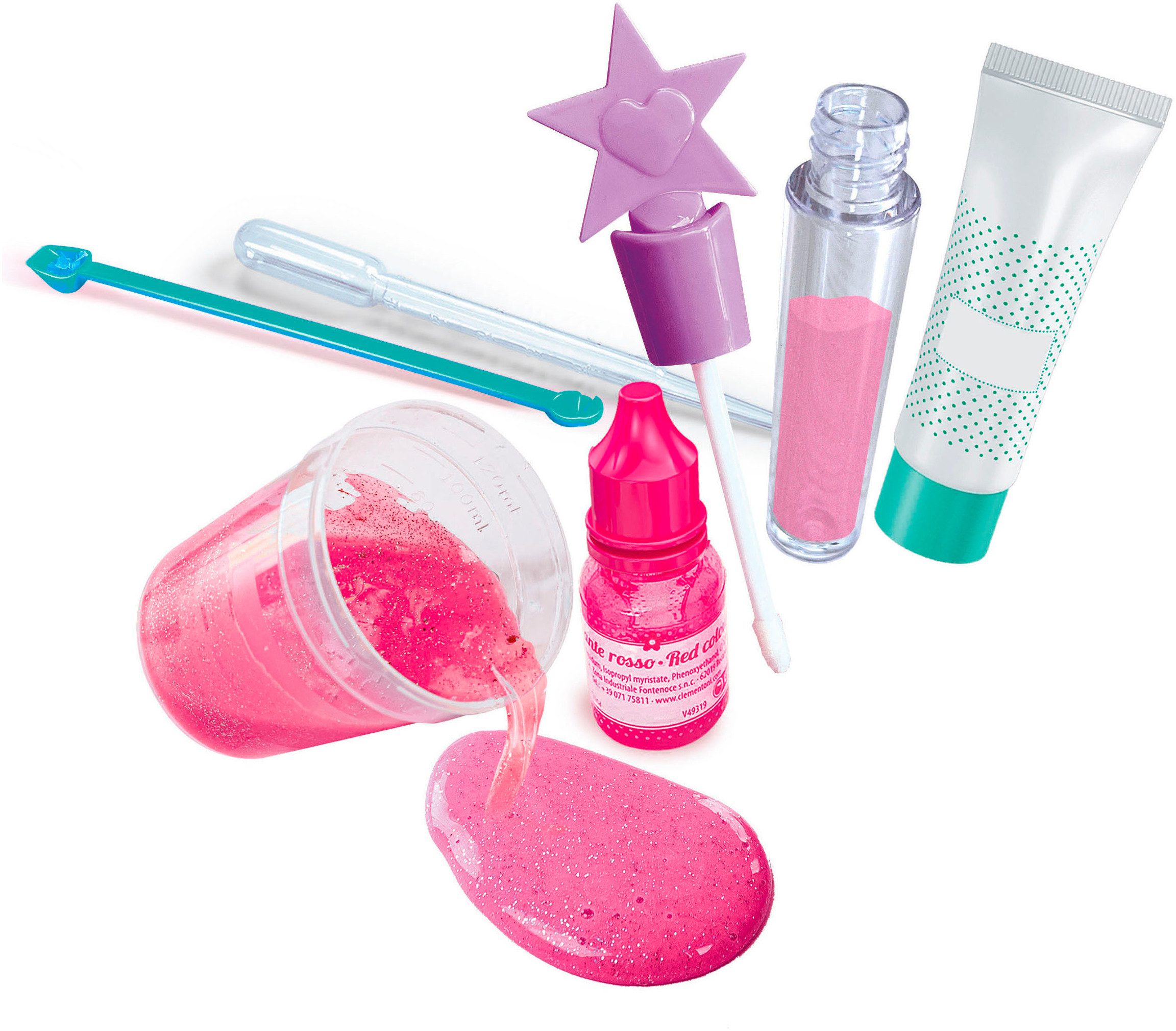 Clementoni® Experimentierkasten Galileo Lab, Lip-Gloss Mini-Set