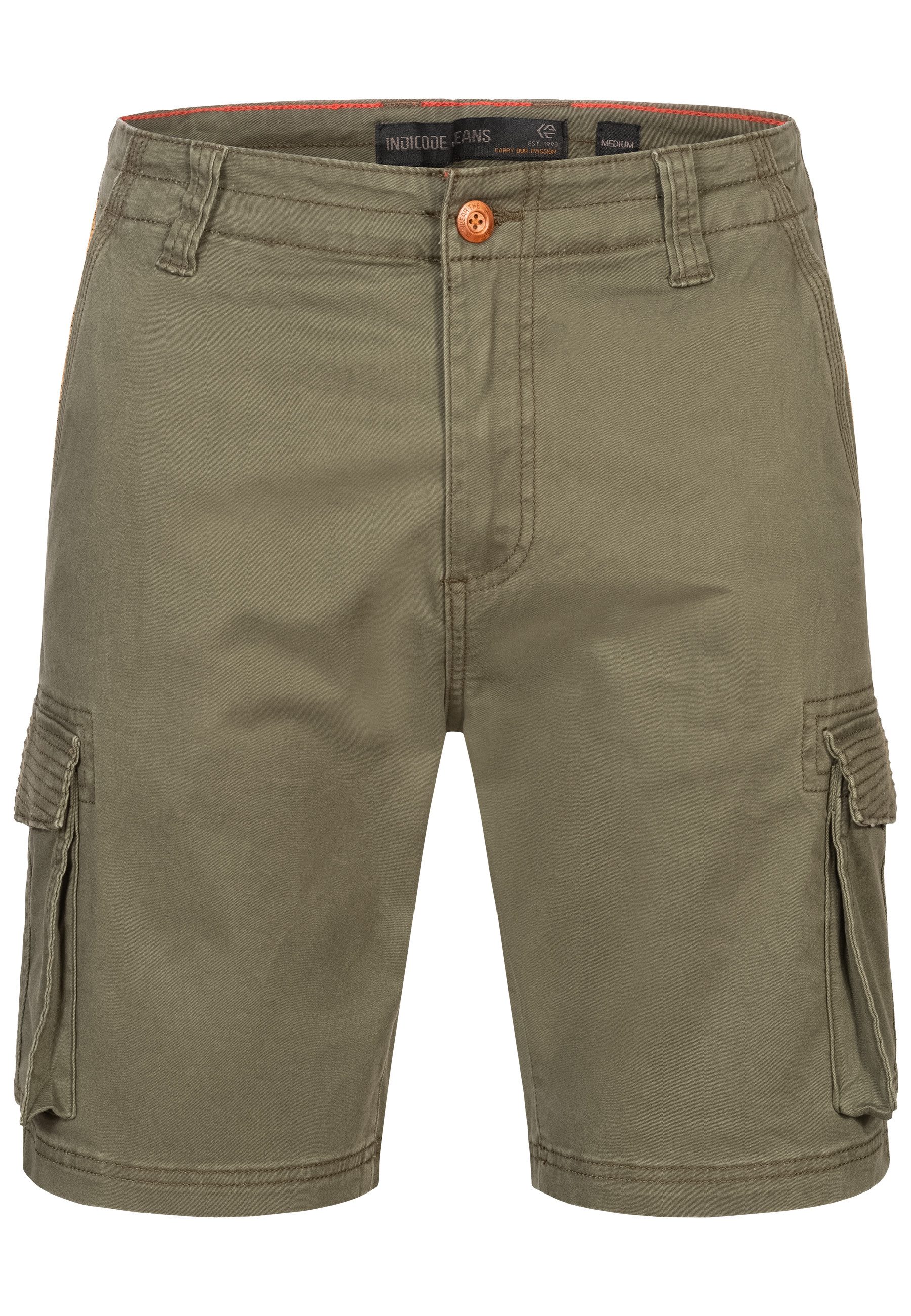 Indicode Cargoshorts INSolupe günstig online kaufen