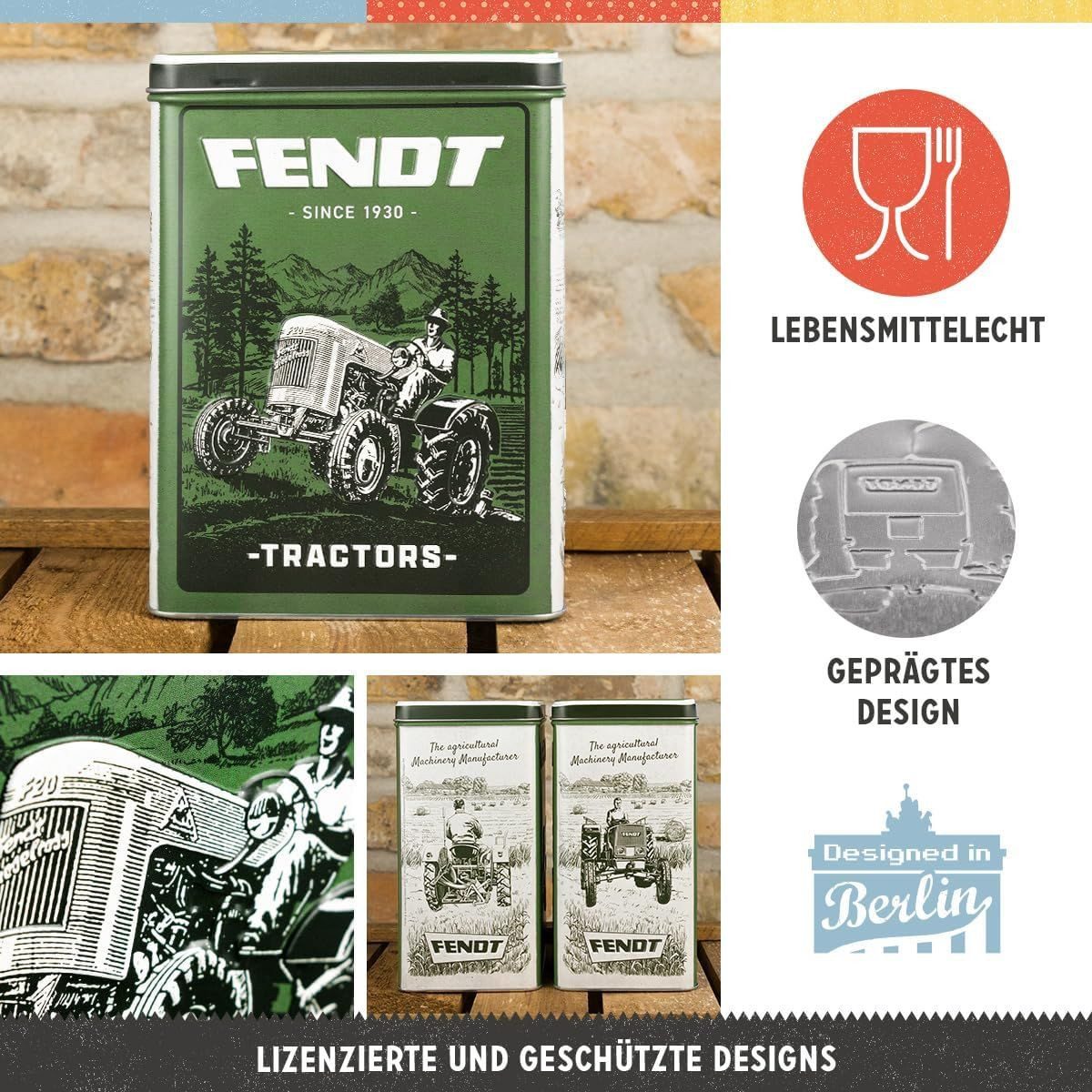 Nostalgic-Art Vorratsdose Vorratsdose L - Persil - Fendt - Green Fields – Bild 3 von 4