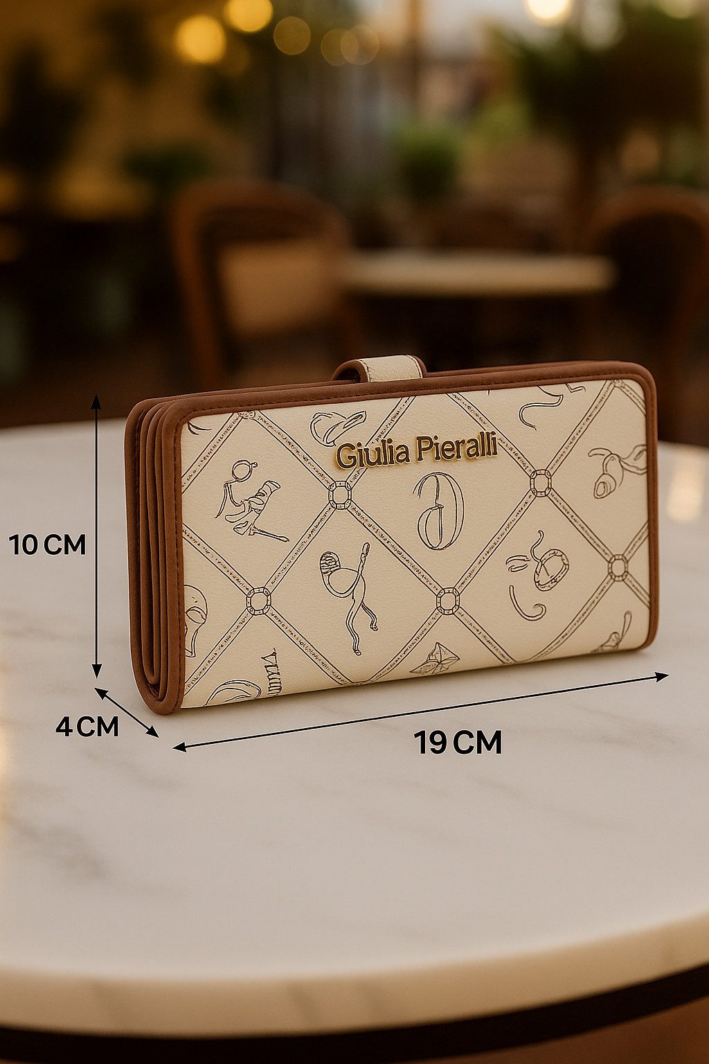 Giulia Pieralli Geldbörse Damen Portemonnaie XXL Stil trifft auf maximale F günstig online kaufen