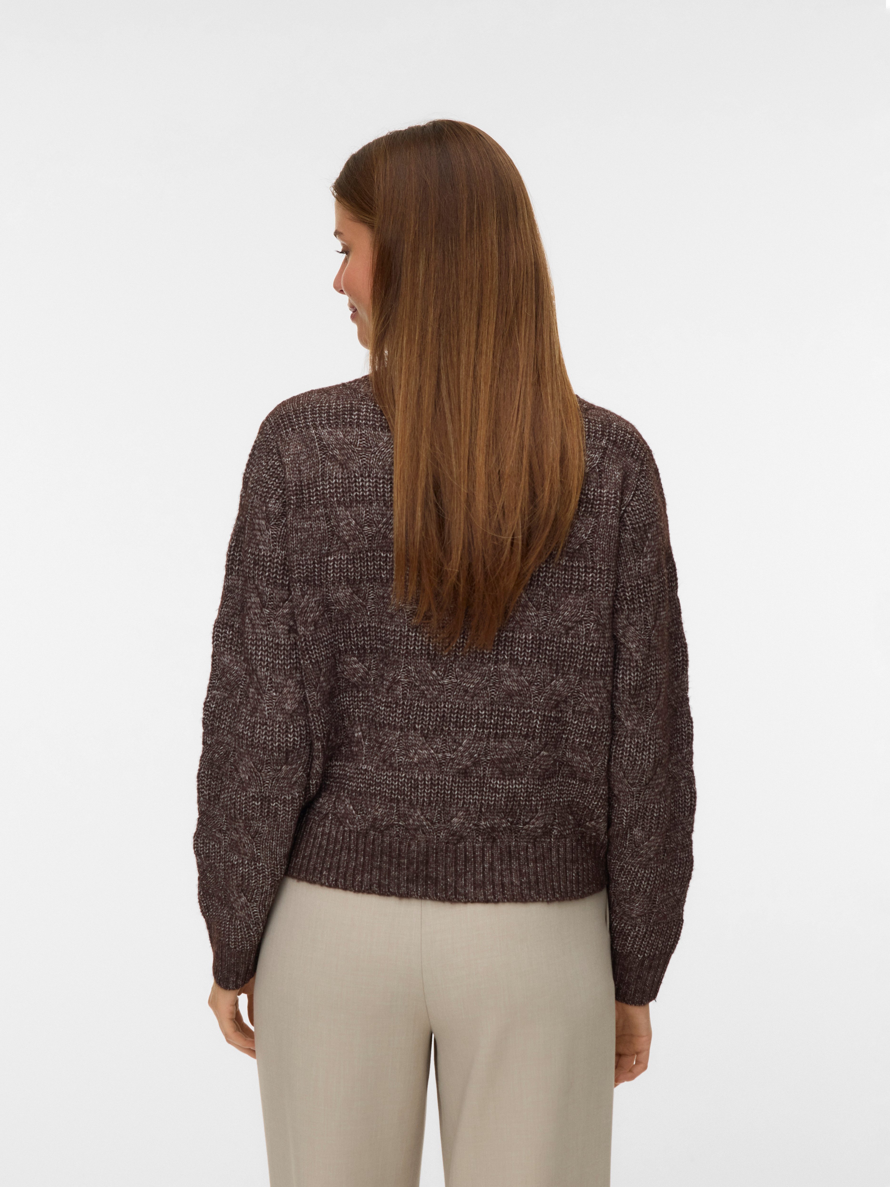 Vero Moda Strickpullover VMVIRGO LS HIGHNECK PULLOVER BF günstig online kaufen