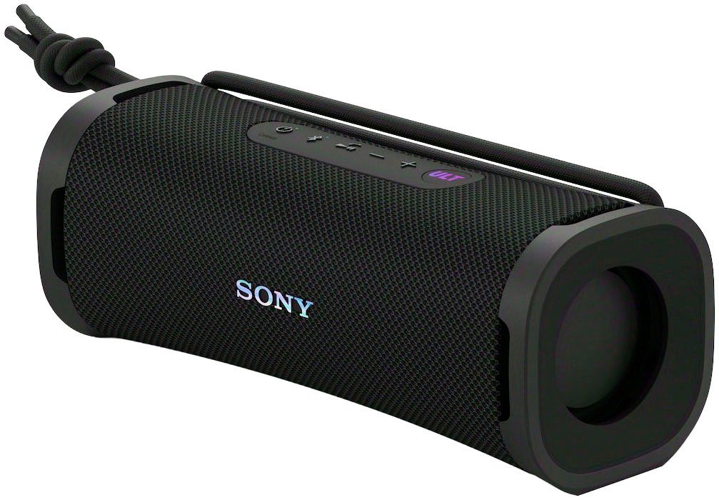 Sony ULT FIELD 5 + Field 1 Bluetooth-Speaker Stereo (A2DP Bluetooth, Bluetooth, AVRCP Bluetooth, 30 W, 2er Set Bluetooth-Lautsprecher, 25h-Akku, IP67, wasserdicht, 360° LED)