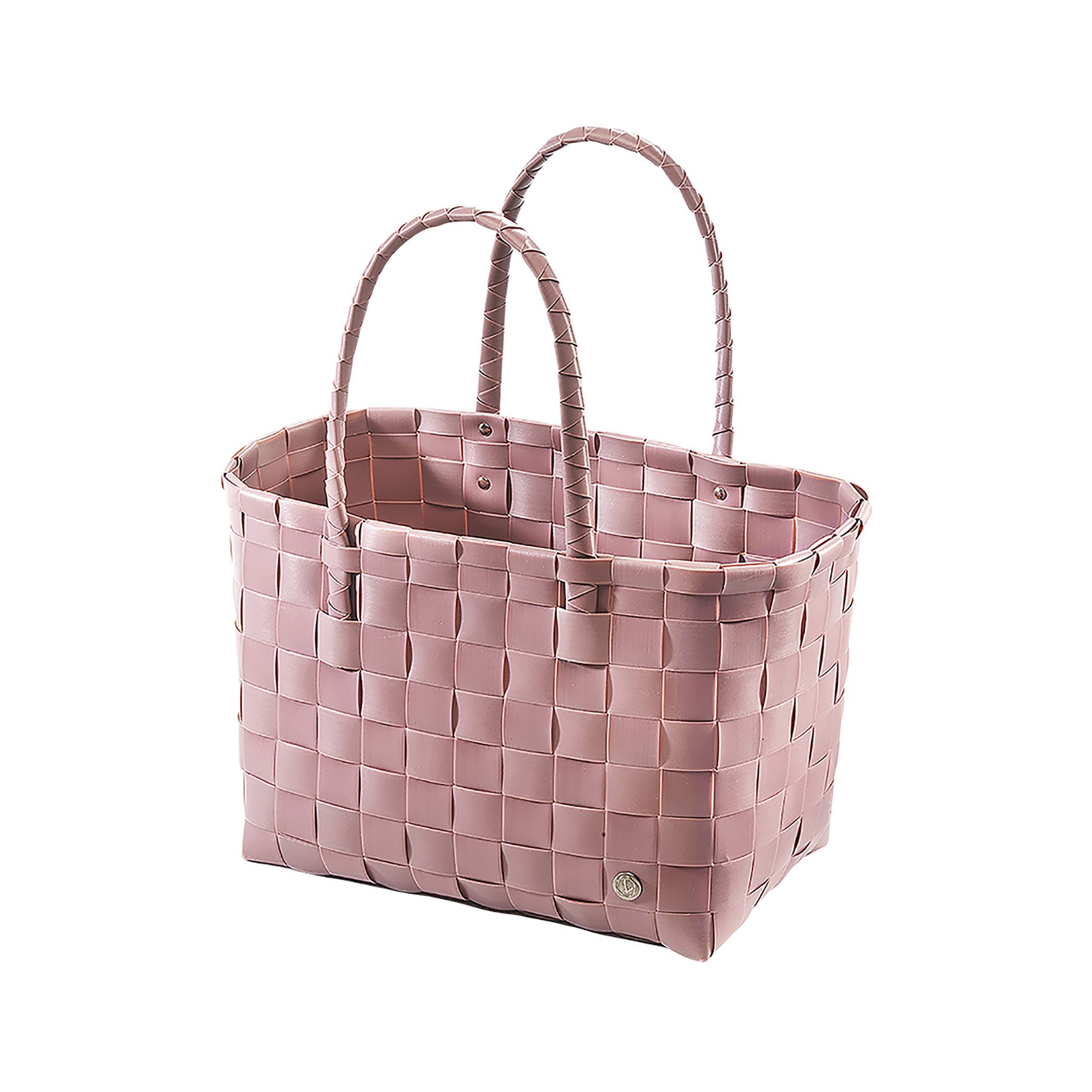 Kobolo Shopper Einkaufstasche ROSE XXL aus PE mit PU Henkeln (1 Stück) günstig online kaufen