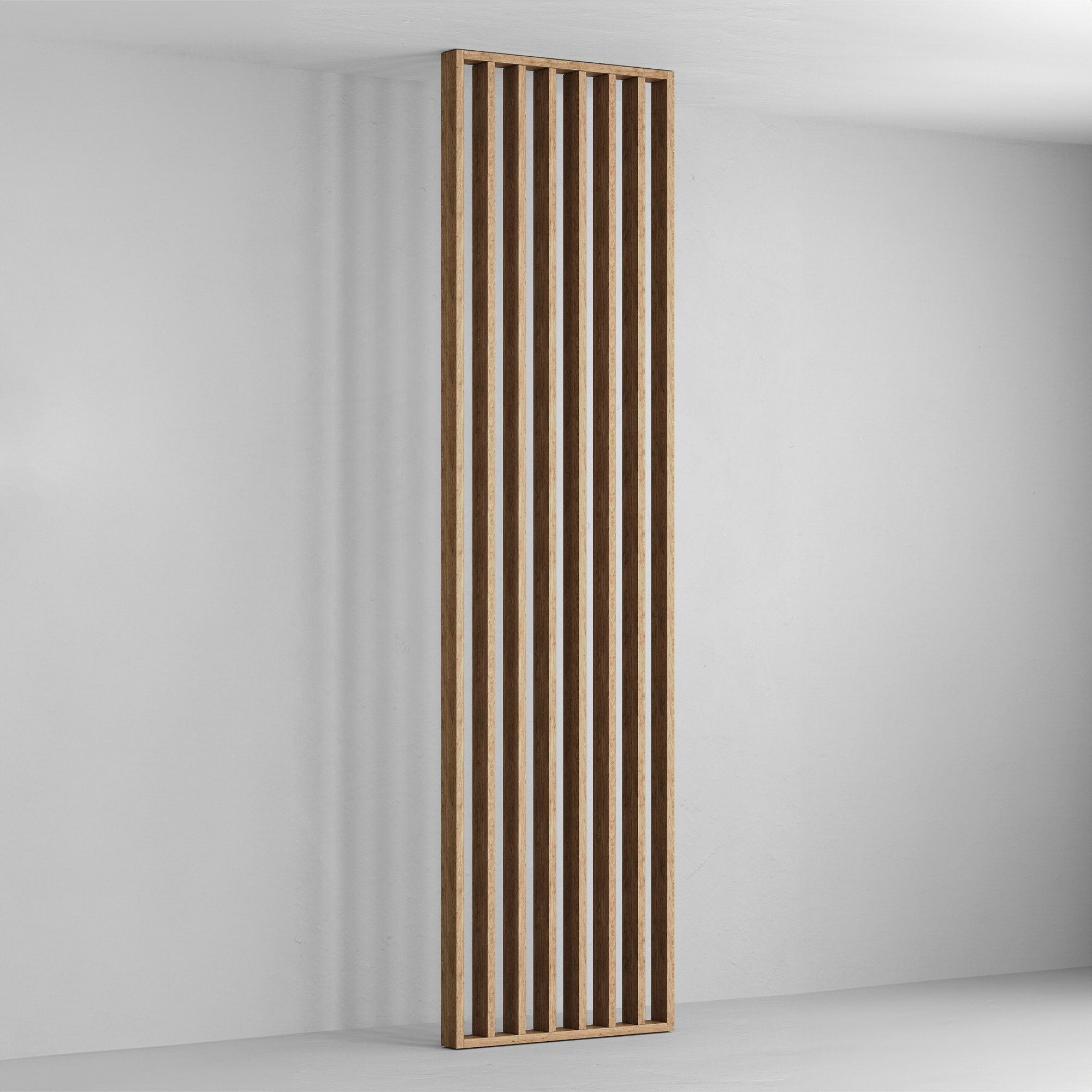 Hexim Raumteiler, Lamellenwand 275x58cm MDF Raumtrenner günstig online kaufen