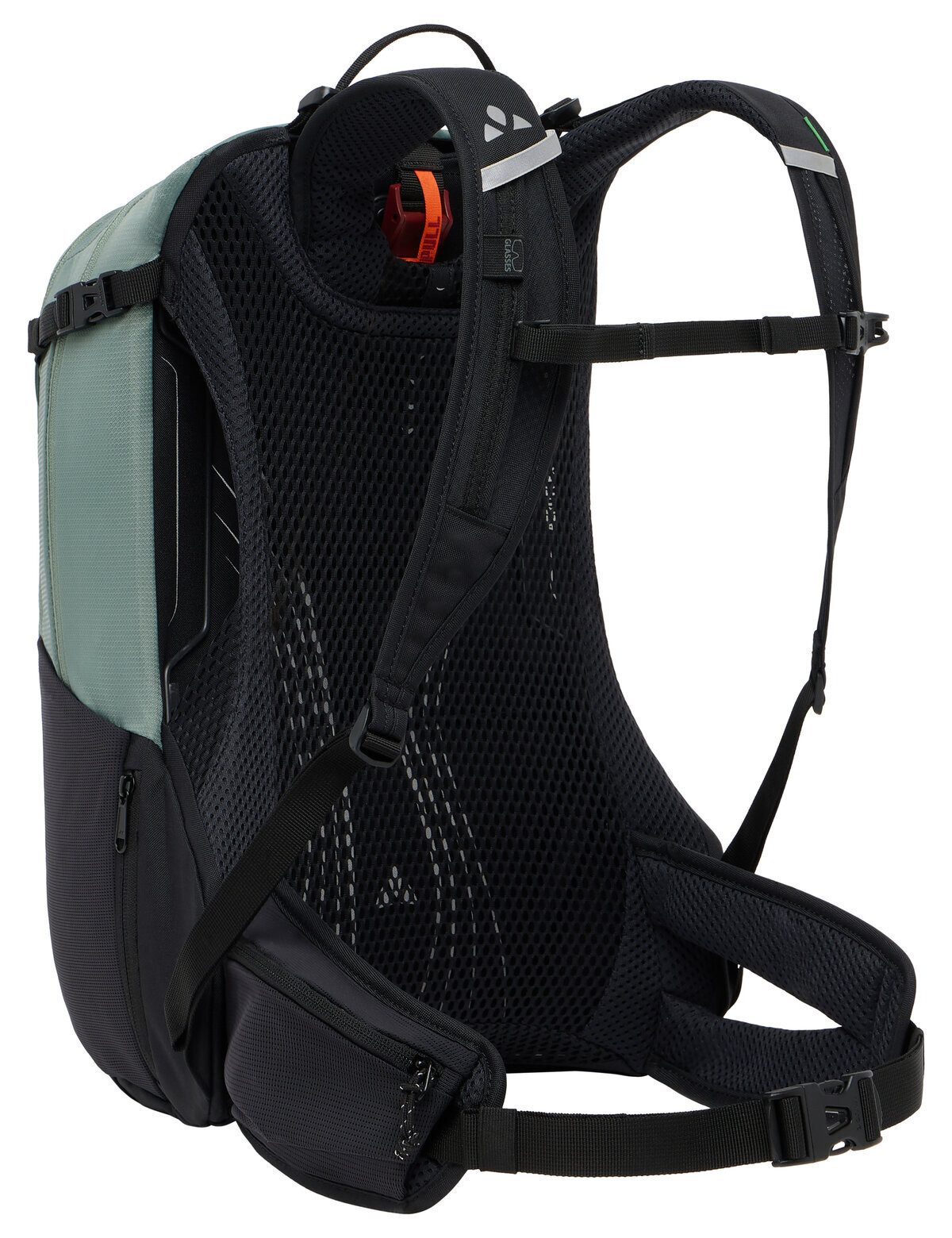 VAUDE Wanderrucksack Trailvent 15 (Kein Set), Fahrrad Rucksack zum Mountainbiken