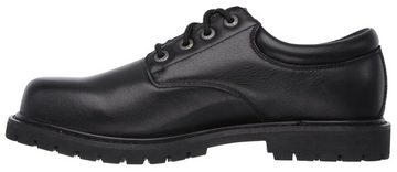 Skechers Cottonwood- Elks SR Schnürschuh Berufsschuh Schnürschuh für Gastronomie mit bequemer Memory Foam Funktion