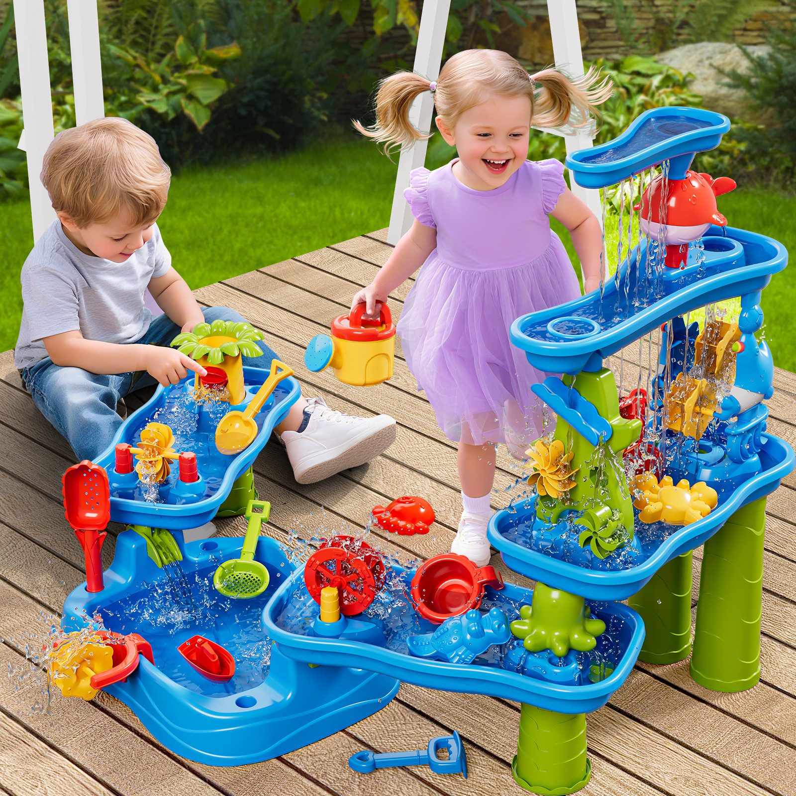 TEMI Spieltisch Wassertisch im Freien Spielzeug günstig online kaufen