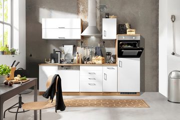 HELD MÖBEL Küchenzeile Colmar, ohne E-Geräte, Breite 270 cm