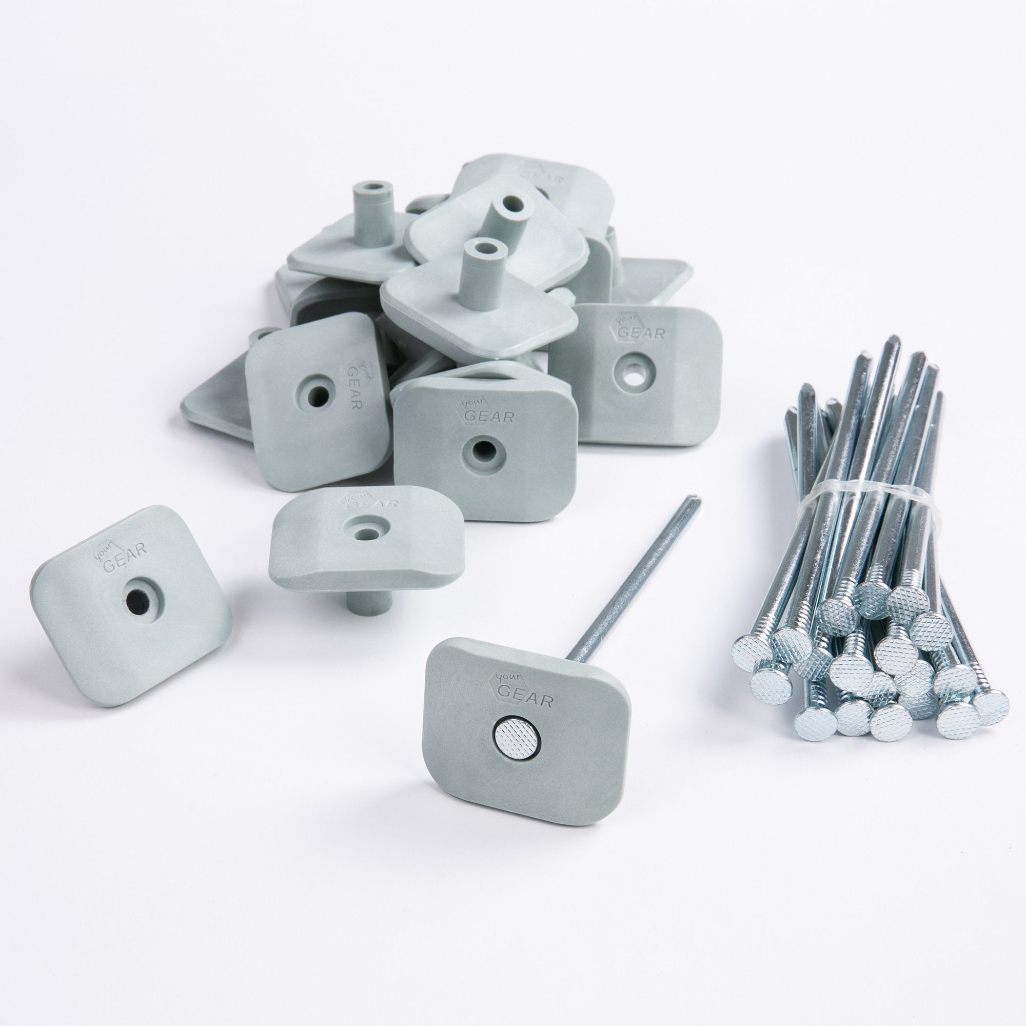 yourGEAR Zelthering your GEAR Safety Peg-20 Heringe für Zeltteppich, Vorzeltteppich, Plane