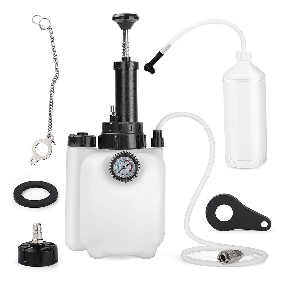 Bremsscheiben-Richtwerkzeug 3L Bremsenentlüftungsgerät Auto mit 1L Absaugbehälter (85mm)