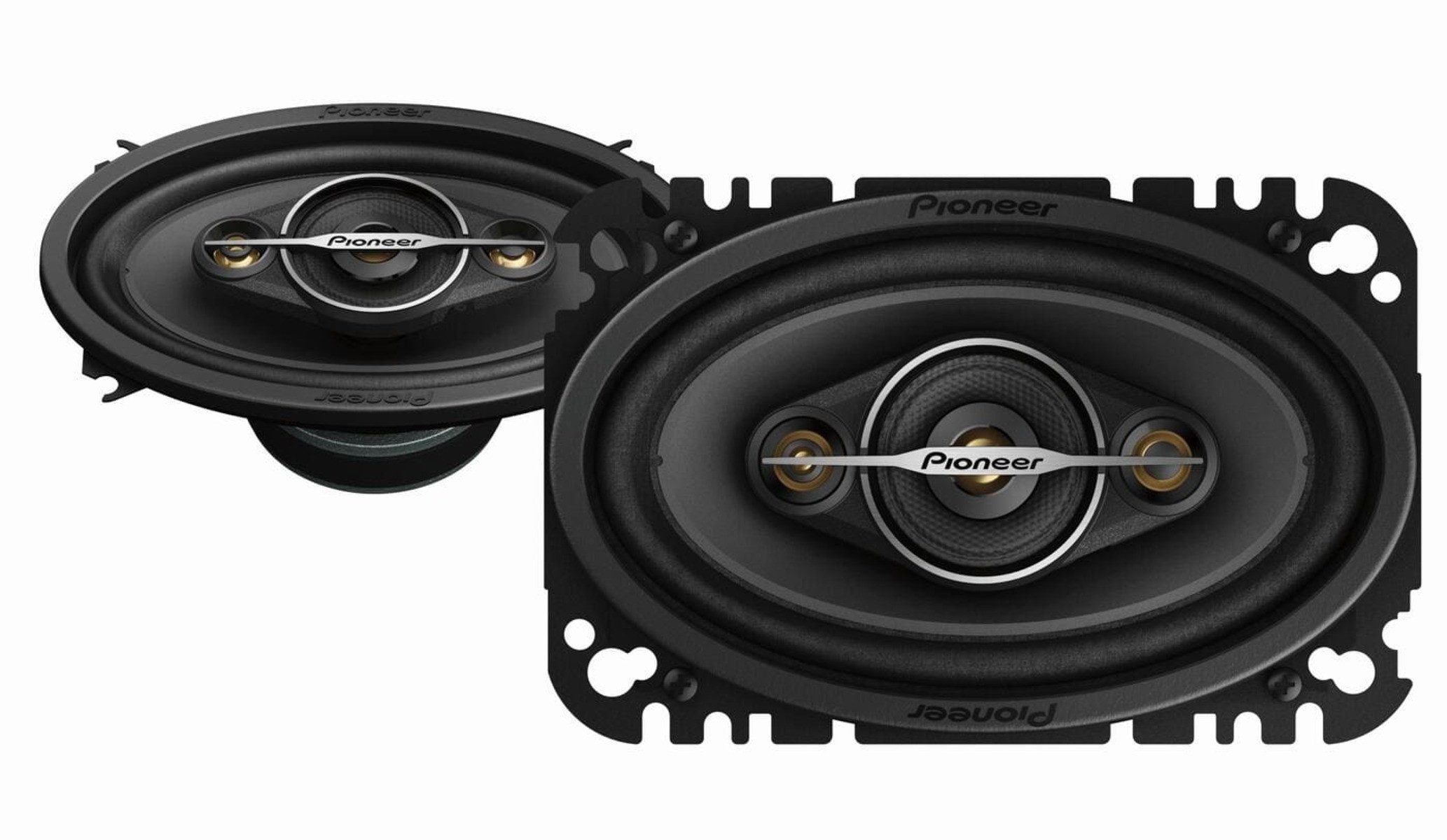 Pioneer TS-A4671F 4-Wege Koaxiallautsprecher 4x6 Zoll Auto-Lautsprecher (30 W)