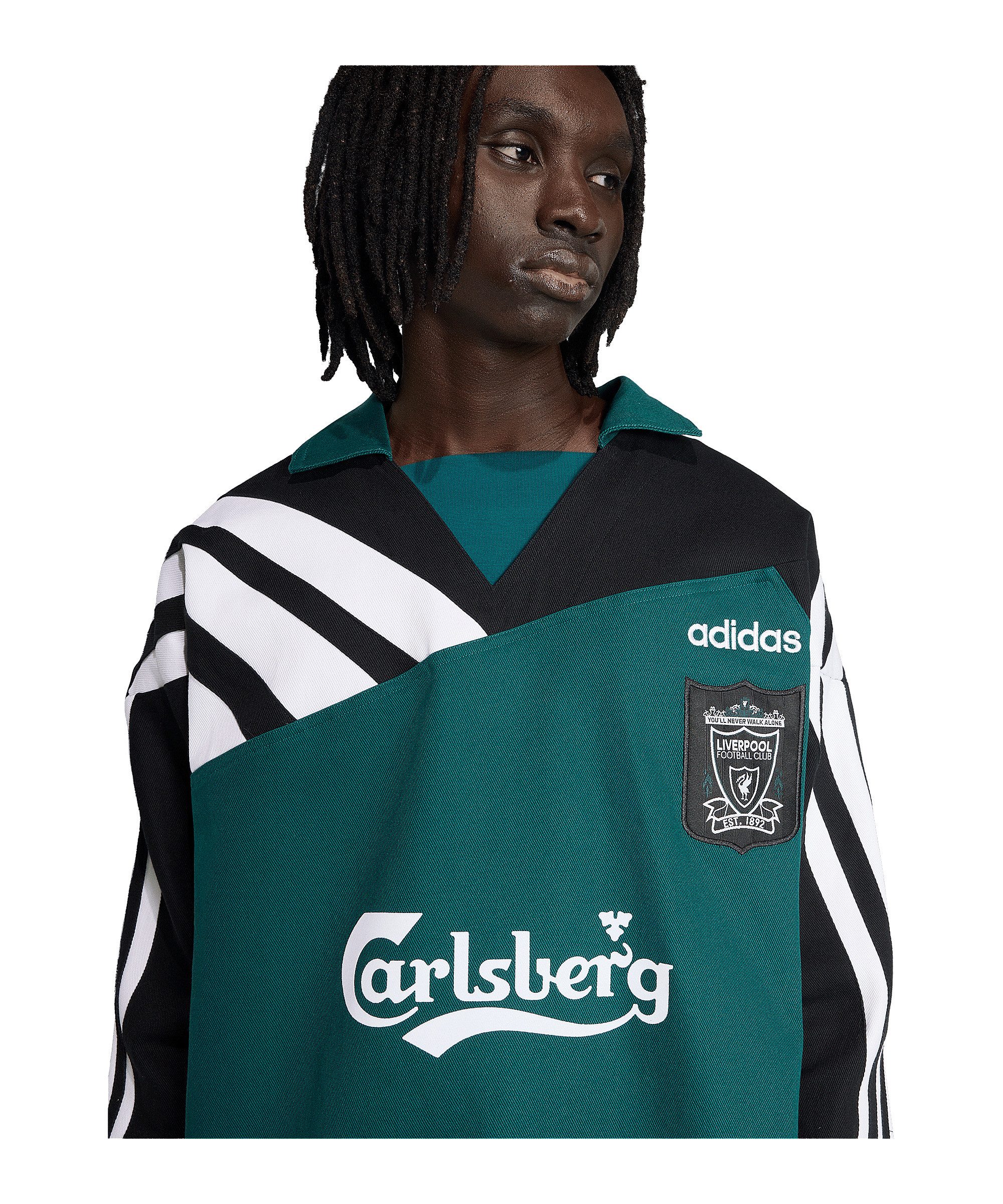 adidas Performance Sweatshirt adidas Performance FC Liverpool Drilltop 95 Baumwolle