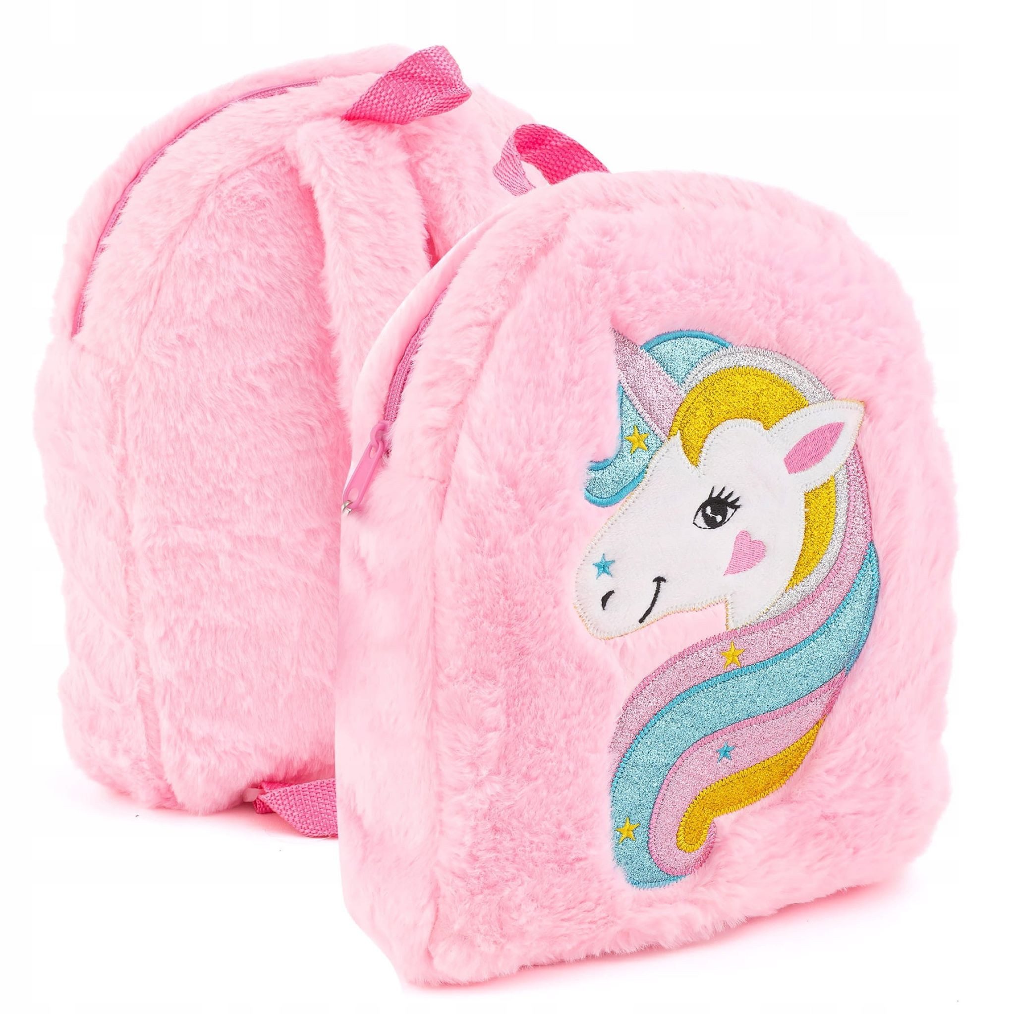 Festivalartikel Kinderrucksack Kindergartenrucksack Einhorn für Baby Plüsch