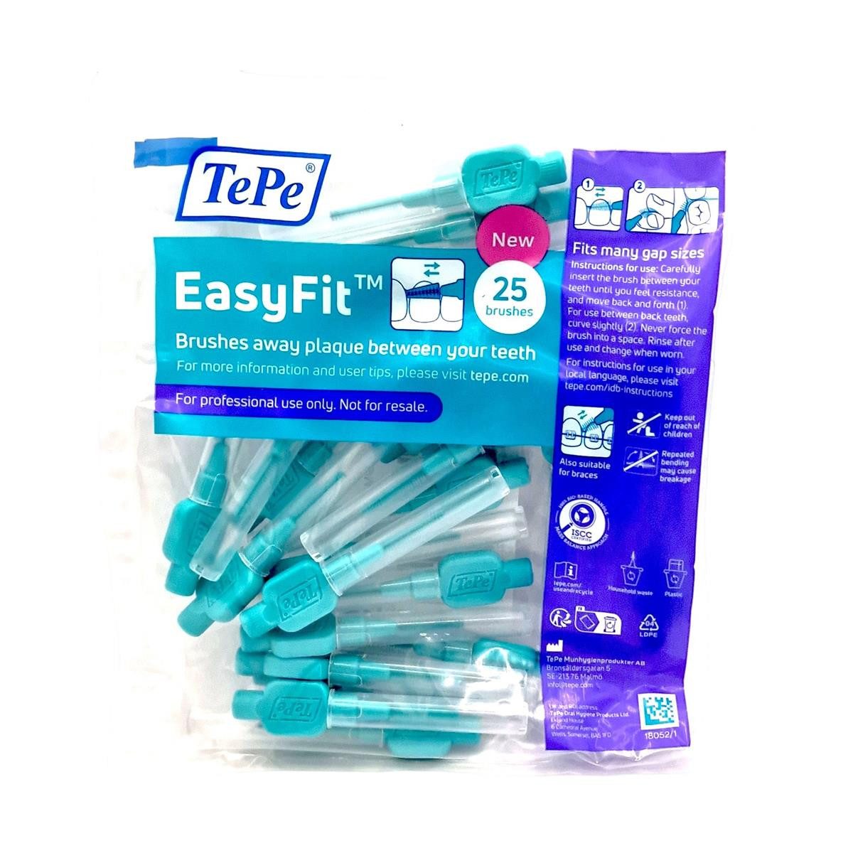 TePe Interdentalbürsten TePe EasyFit S/M - blau 25 Stück