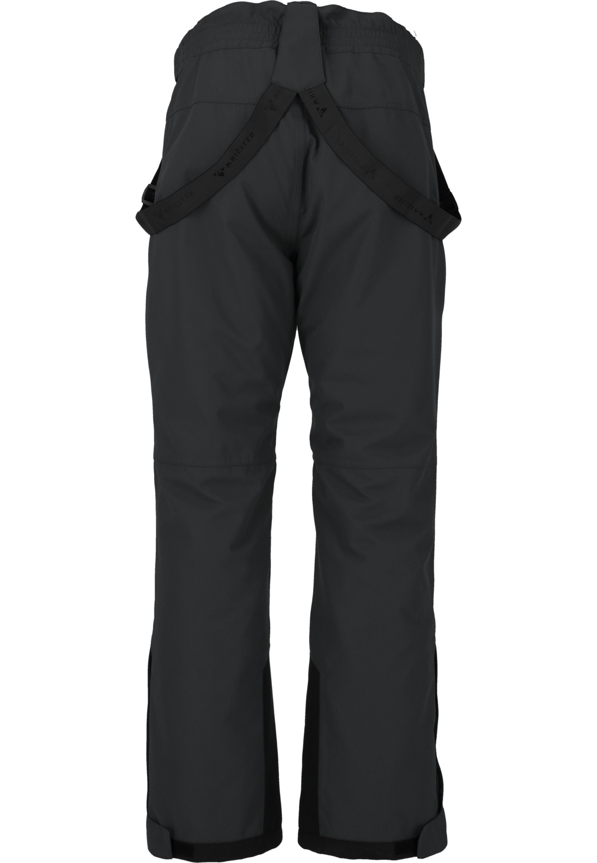 schwarz Skihose wasserabweisenden mit Features Drizzle WHISTLER funktionalen Eigenschaften und