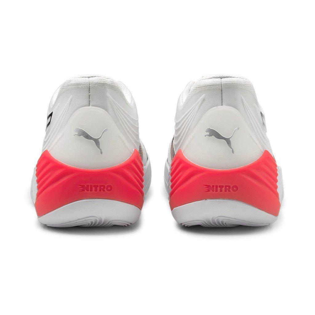 PUMA Hallen-Indoorschuhe Fusion Nitro Spectra weiss Herren Badmintonschuh