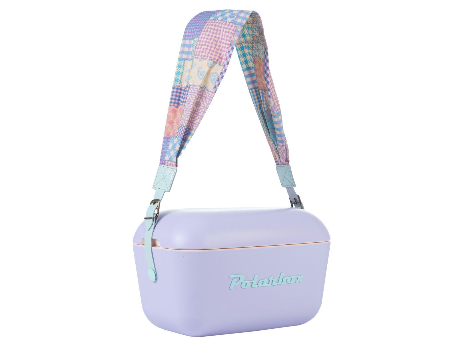 Polarbox Trageband Prinkstyle Strap Patchwork Cyan 91cm