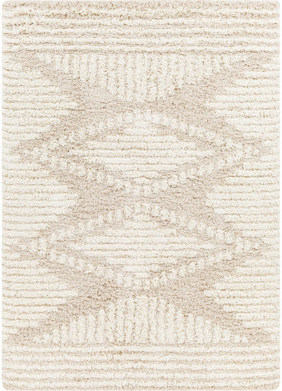 Livabliss Teppich TUZLA, rechteckig, Höhe: 62,53 mm, Moderner Shaggy Teppich mit besonders weichem Hochflor