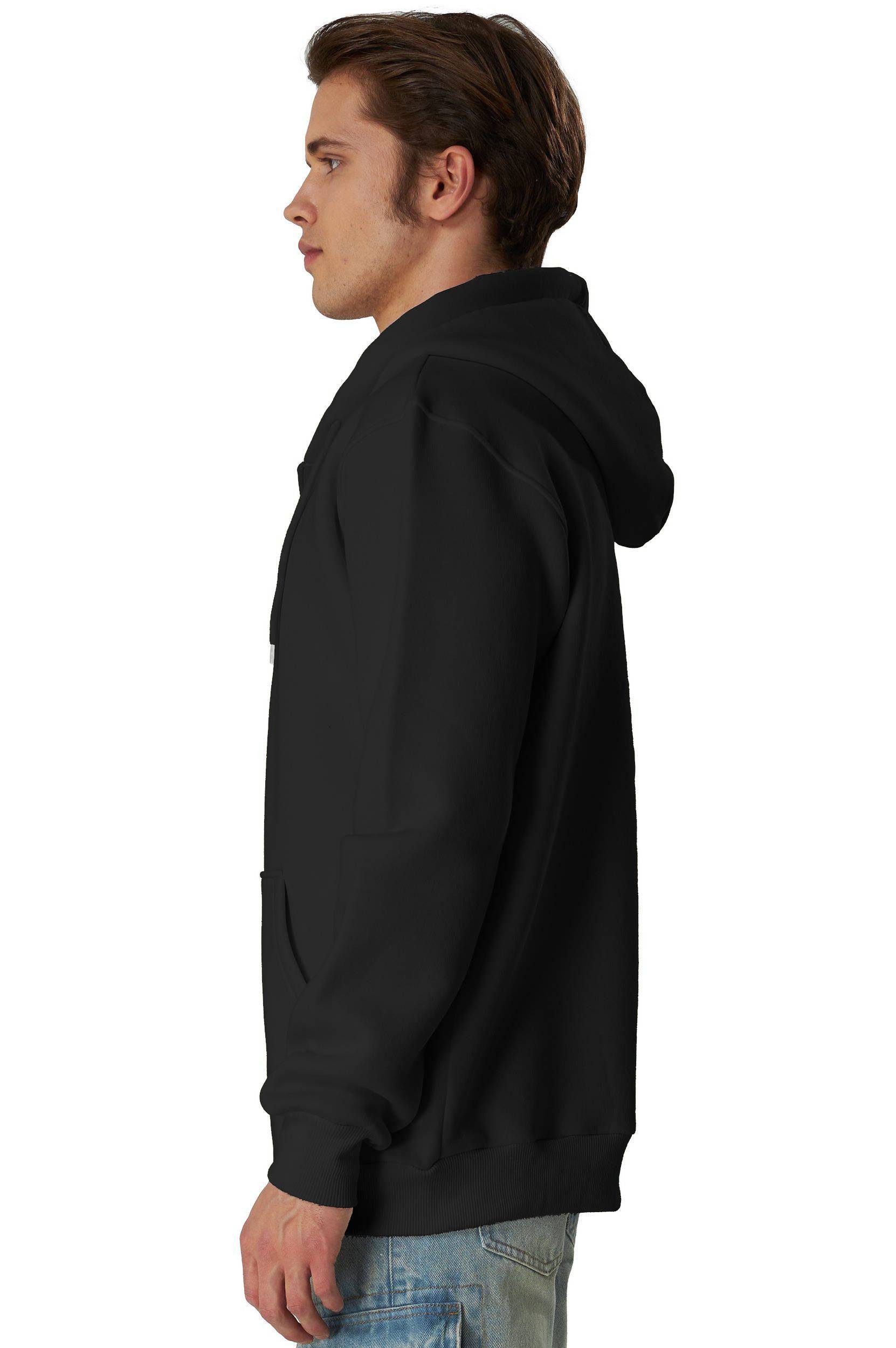 Smith & Solo Hoodie Herren - Sweatshirt mit Reißverschluss Zipper Sweatjack günstig online kaufen