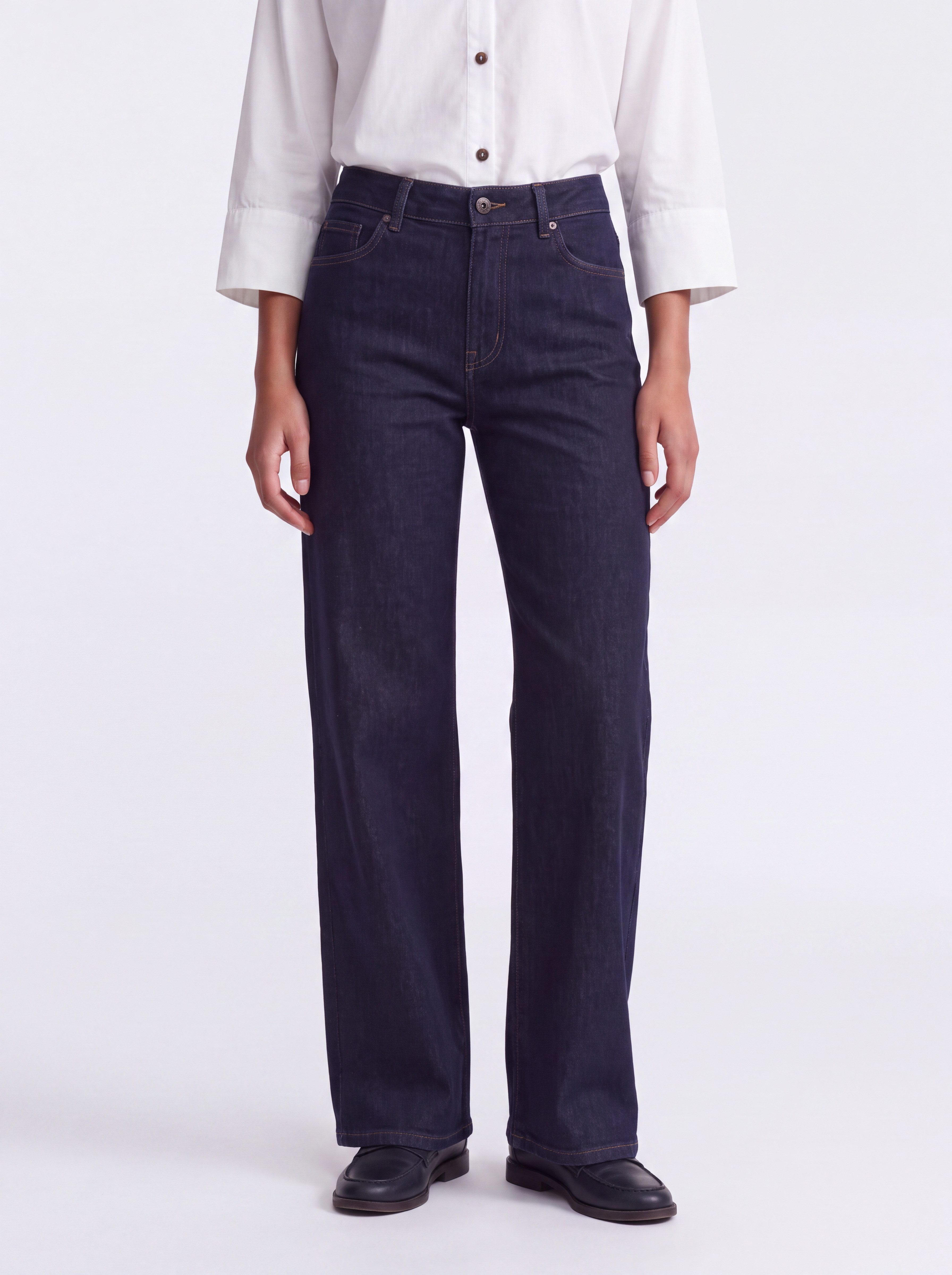 ONLY High-waist-Jeans ONLMADISON BLUSH HW WIDE DNM REA024 NOOS