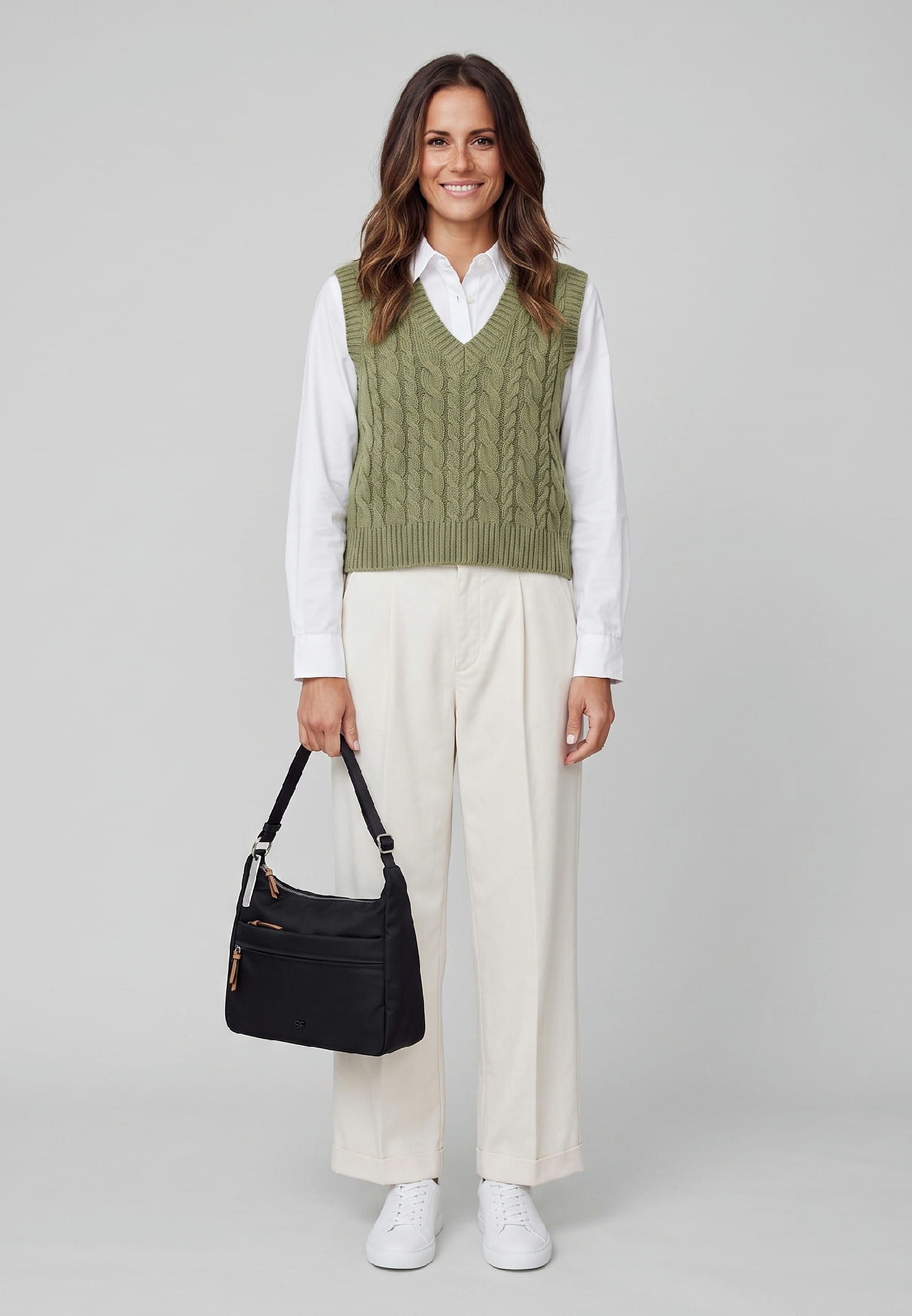 SURI FREY Beuteltasche SFY Bonny, Logo Patch