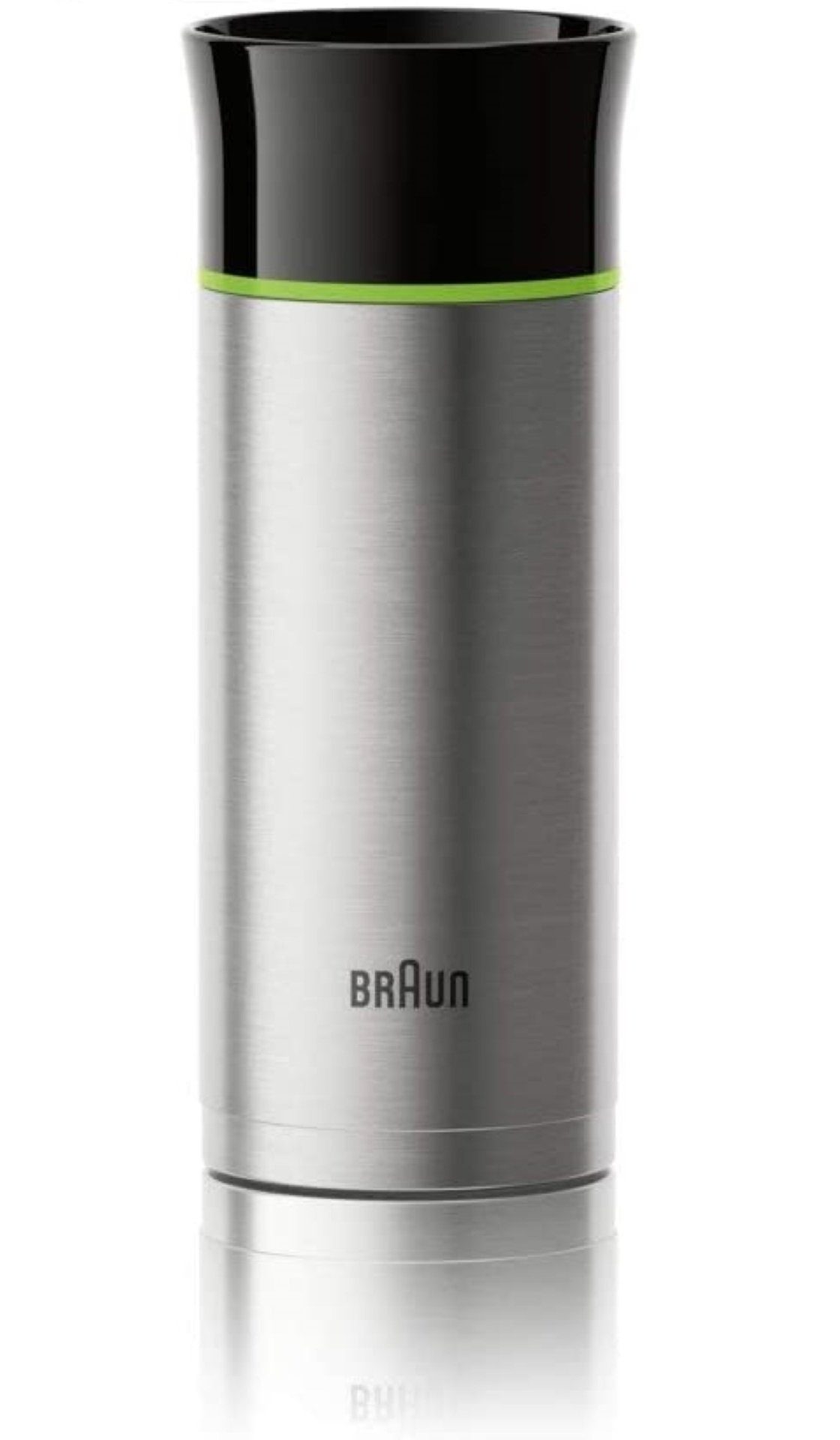 Braun Thermobecher Braun BRSC001 Travel Mug Thermobecher 330ml ax1321, Edelstahl