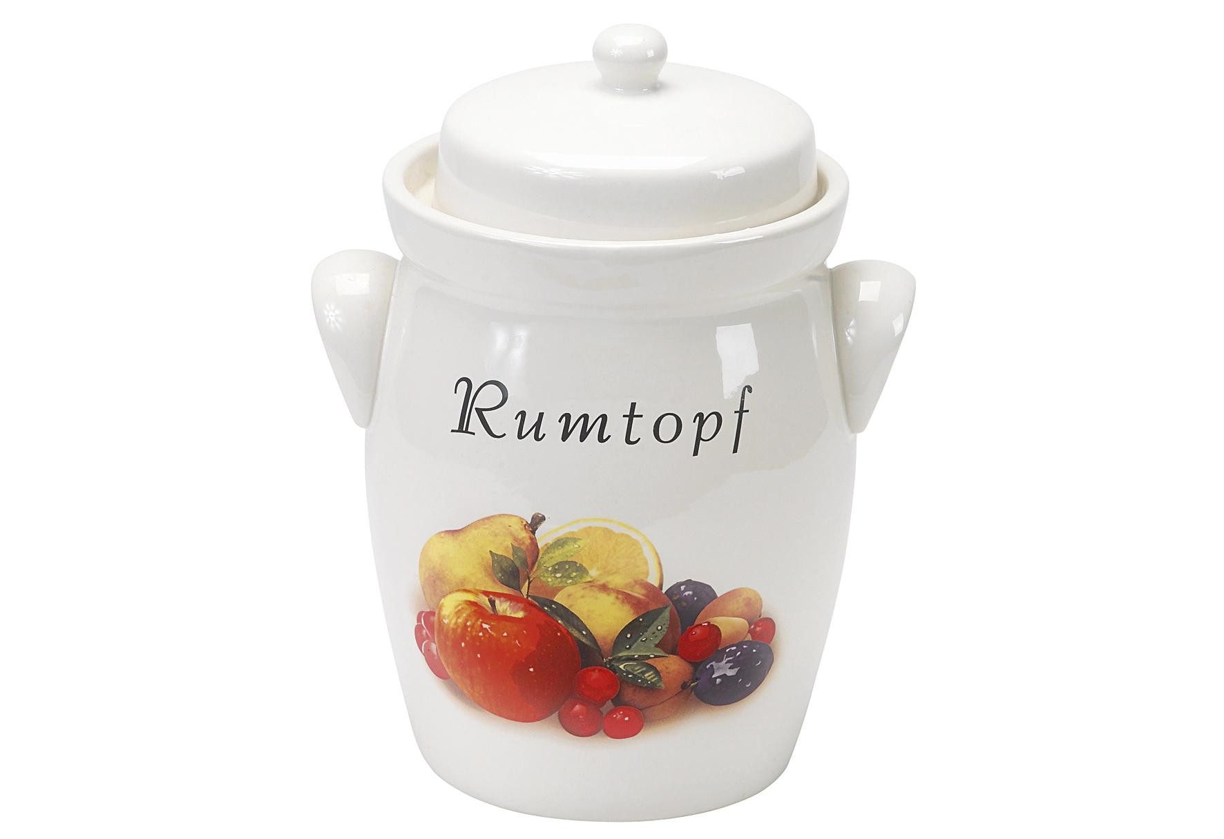EK/servicegroup eG Kochtopf Rumtopf 5ltr. Obst m.Rezept