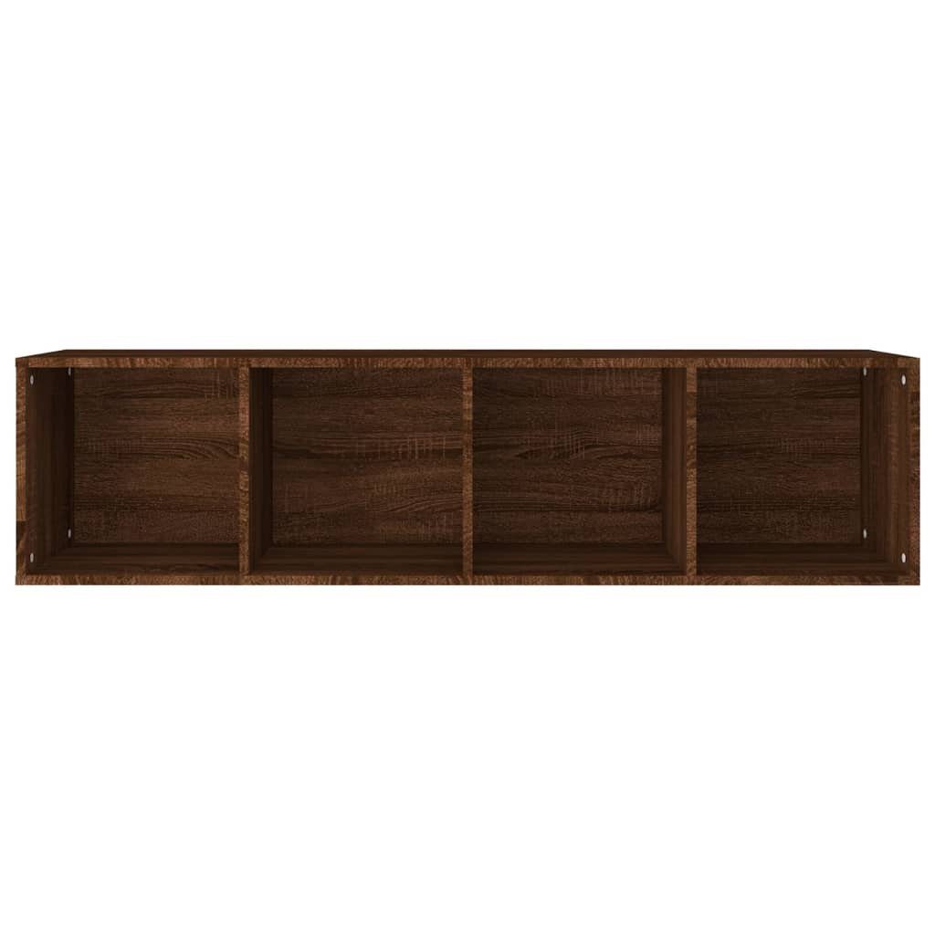 Eiche 1-tlg. Braun Bücherschrank/TV-Schrank Braune Bücherregal cm, Eichen-Optik vidaXL 36x30x143