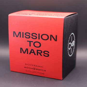 Swatch Chronograph Omega Swatch Bioceramic Moonswatch Mission To Mars
