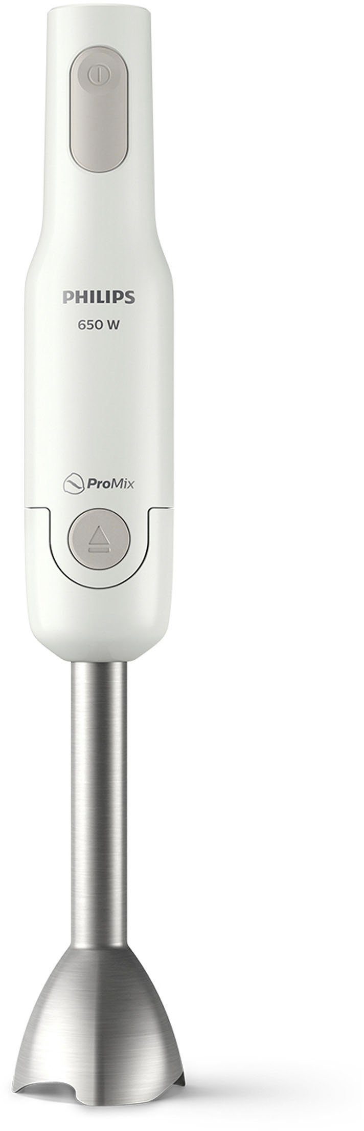 Philips Stabmixer HR2534/00 Daily Collection ProMix, 650 W, Metall Mixstab, inkl. Messbecher