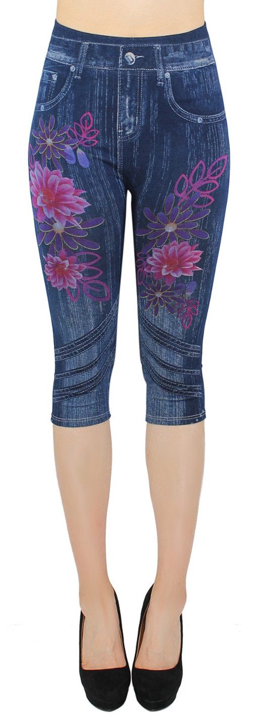 dy_mode Caprileggings High Waist Capri Jeggings günstig online kaufen
