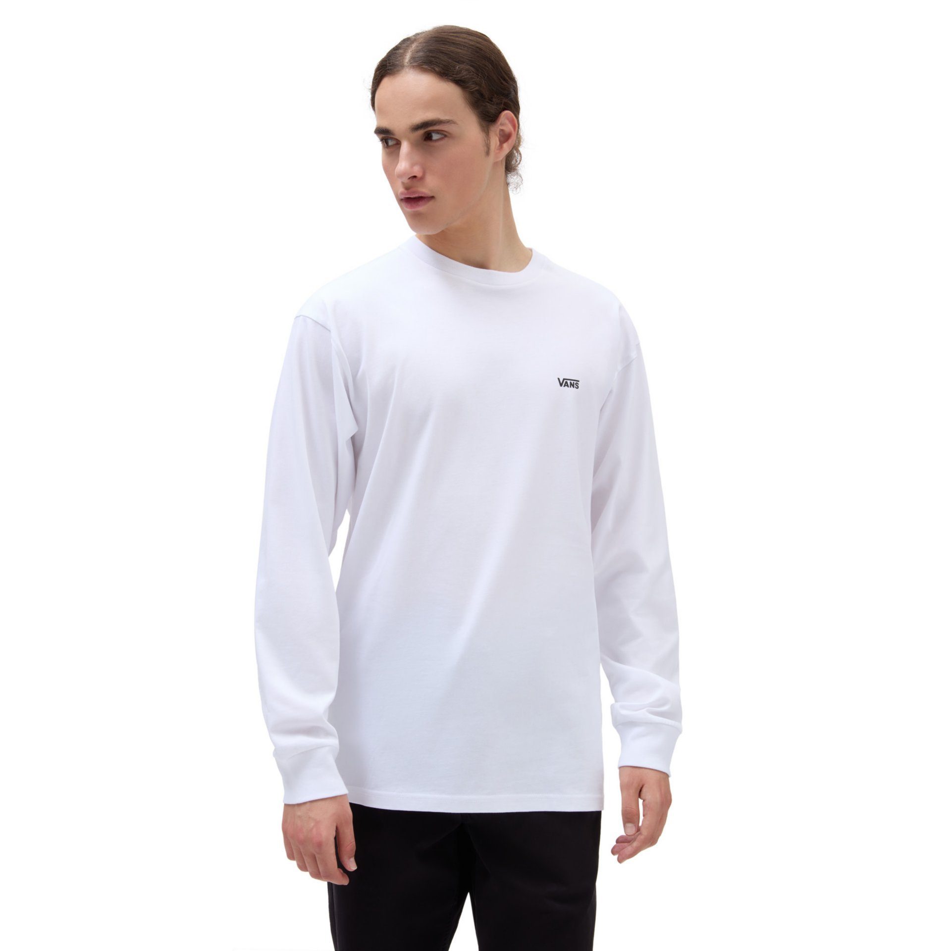 Vans Langarmshirt MN LEFT CHEST Logodruck mit HIT LS