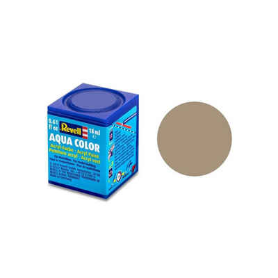 Revell® Acrylfarbe Modellbau-Farbe auf Wasserbasis, beige matt, Aqua Color, 18 ml