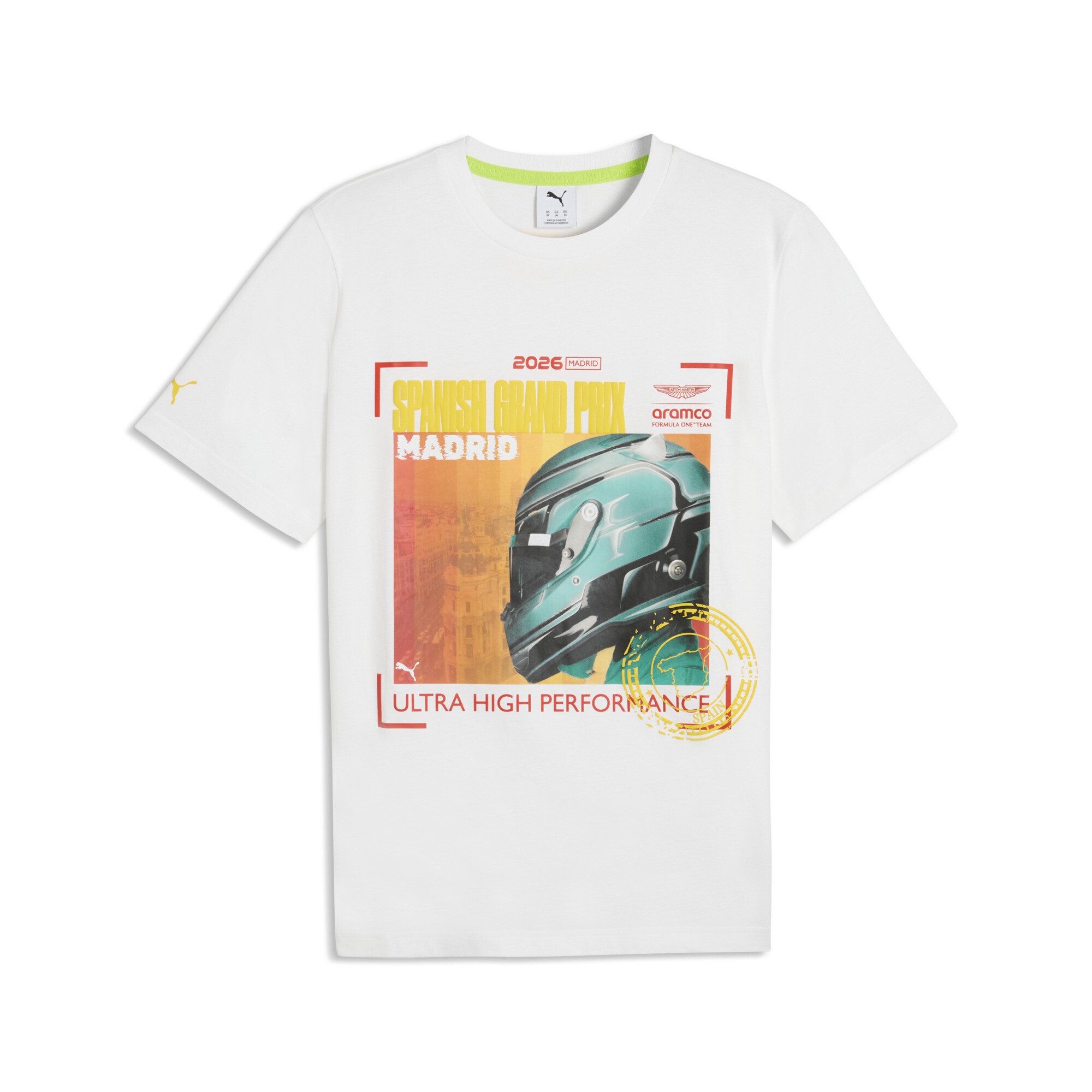 PUMA T-Shirt PUMA x ASTON MARTIN ARAMCO F1® TEAM Race T-Shirt Madrid Herren