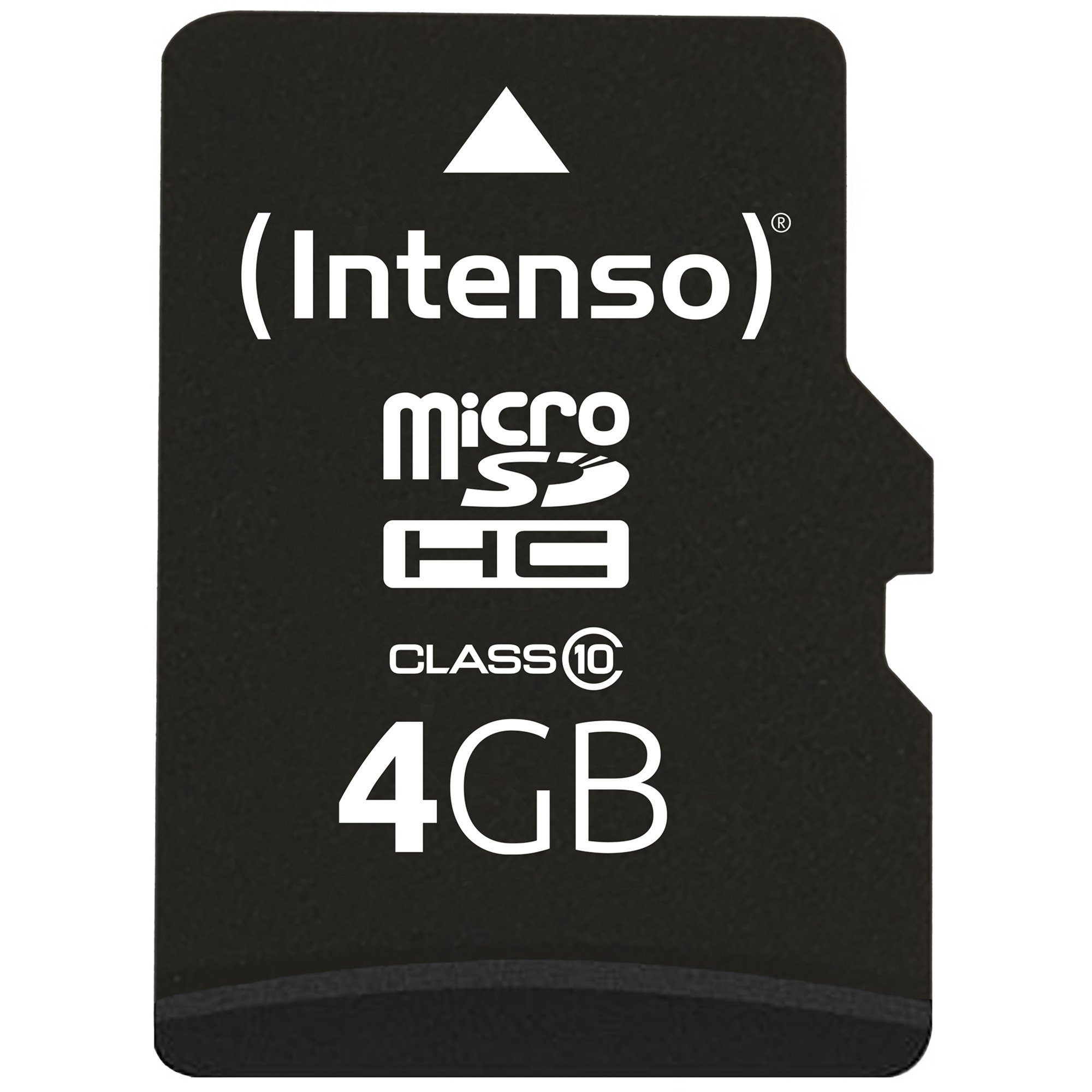 Intenso Intenso microSDHC 4 GB, Speicherkarte, (Class 10) externer Speicher (4 GB GB)