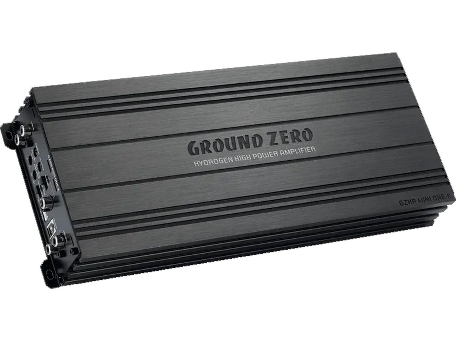 Ground Zero GZHA MINI ONE-K 1-Kanal Class D Kompaktverstärker Endstufe 1200W Audioverstärker