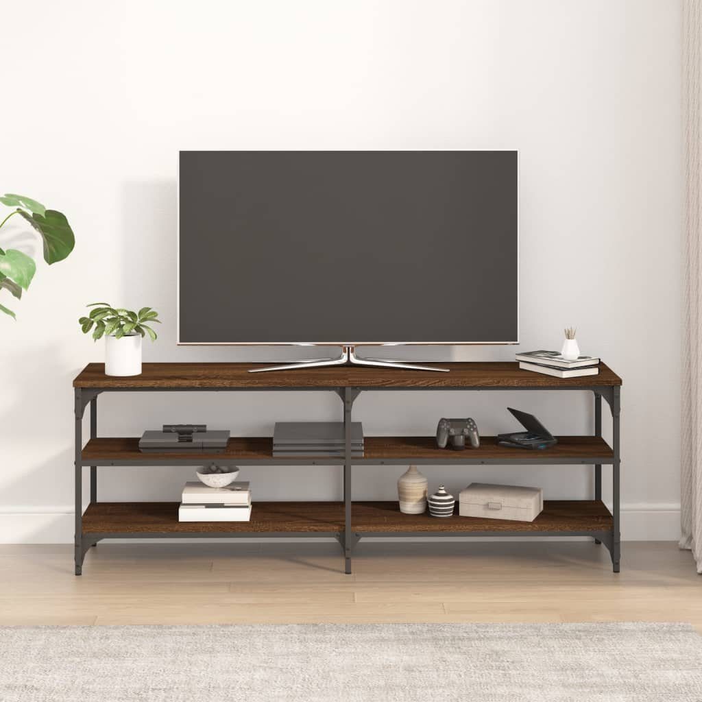 Eichen-Optik vidaXL Braune 140x30x50 cm Holzwerkstoff TV-Schrank (1-St) TV-Schrank Braun Eiche