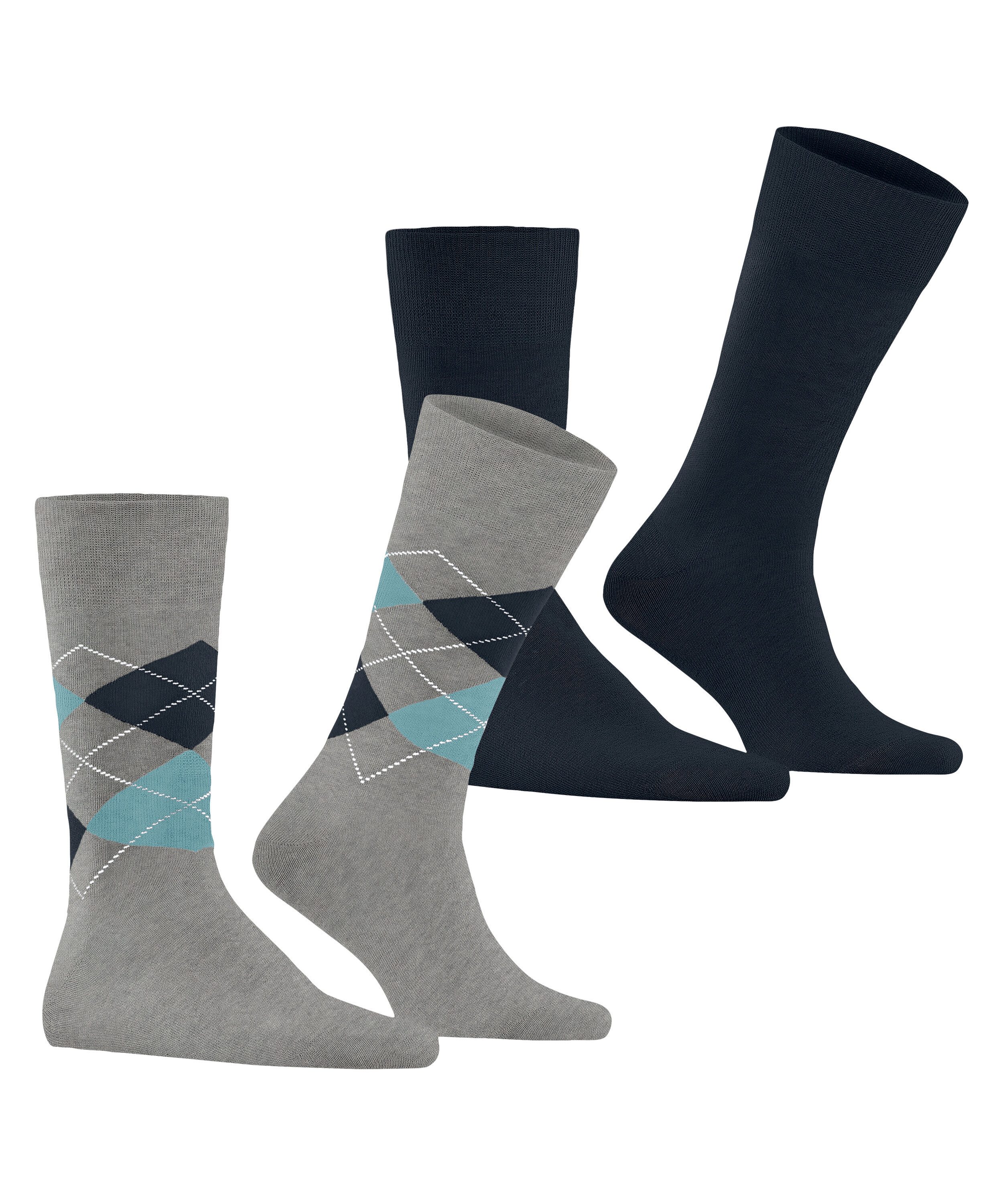 Burlington Socken Everyday Argyle Mix 2-Pack günstig online kaufen