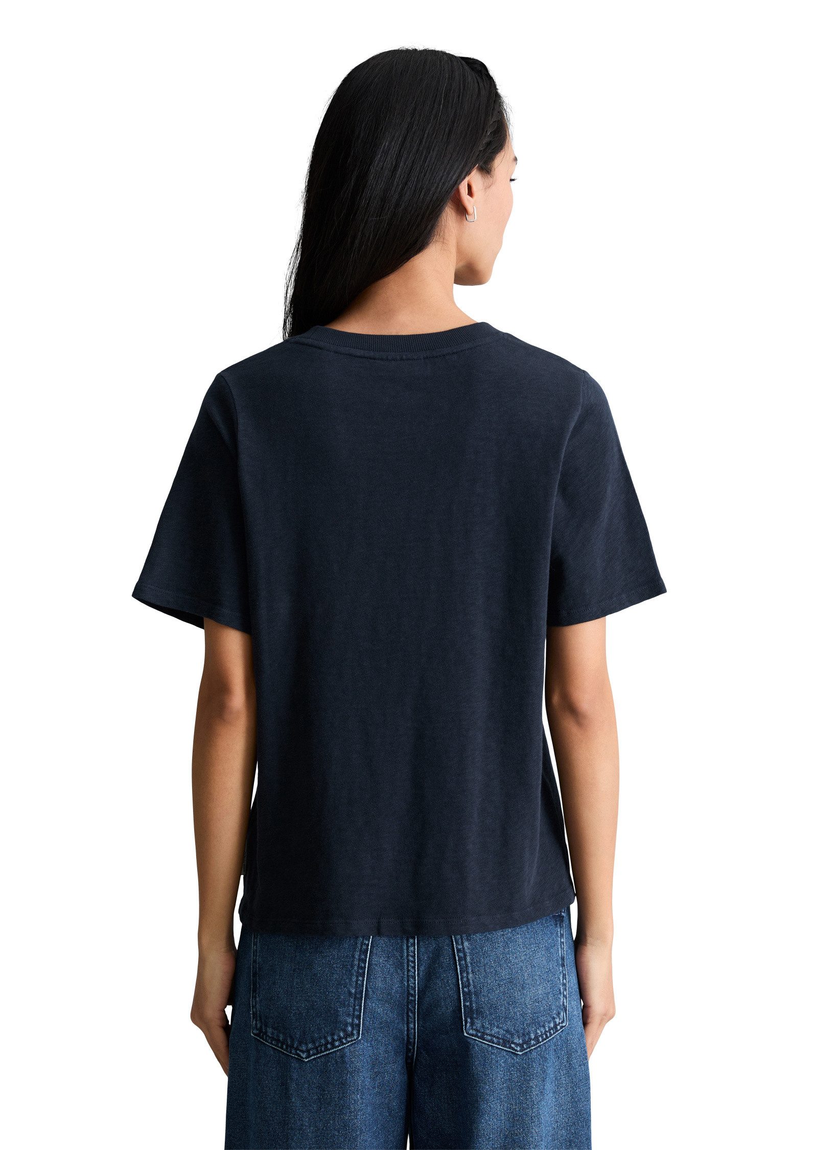 Marc O'Polo DENIM T-Shirt aus softer Bio-Baumwolle
